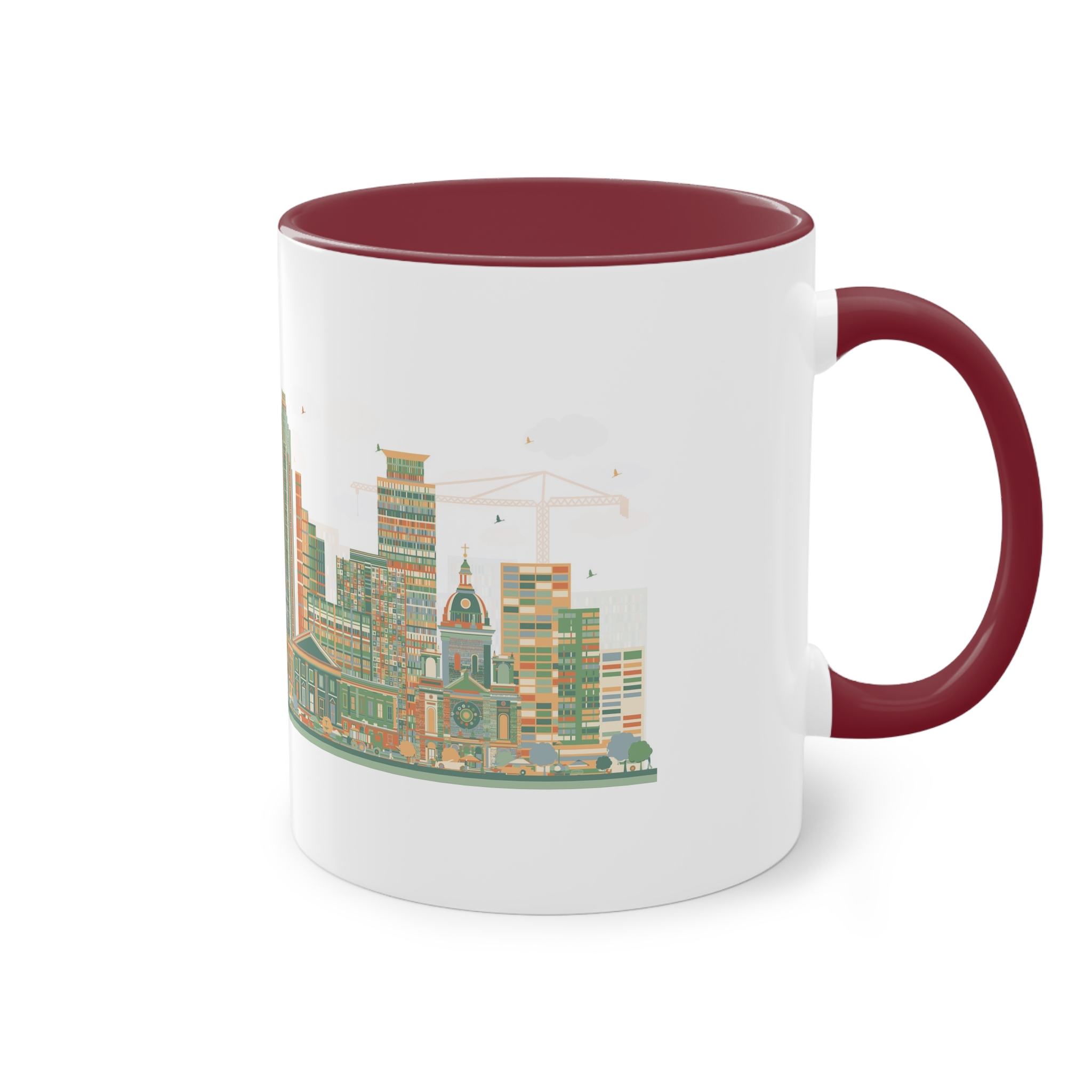 Minneapolis Ver 1 Two Tone Coffee Mug 11oz - Image 8