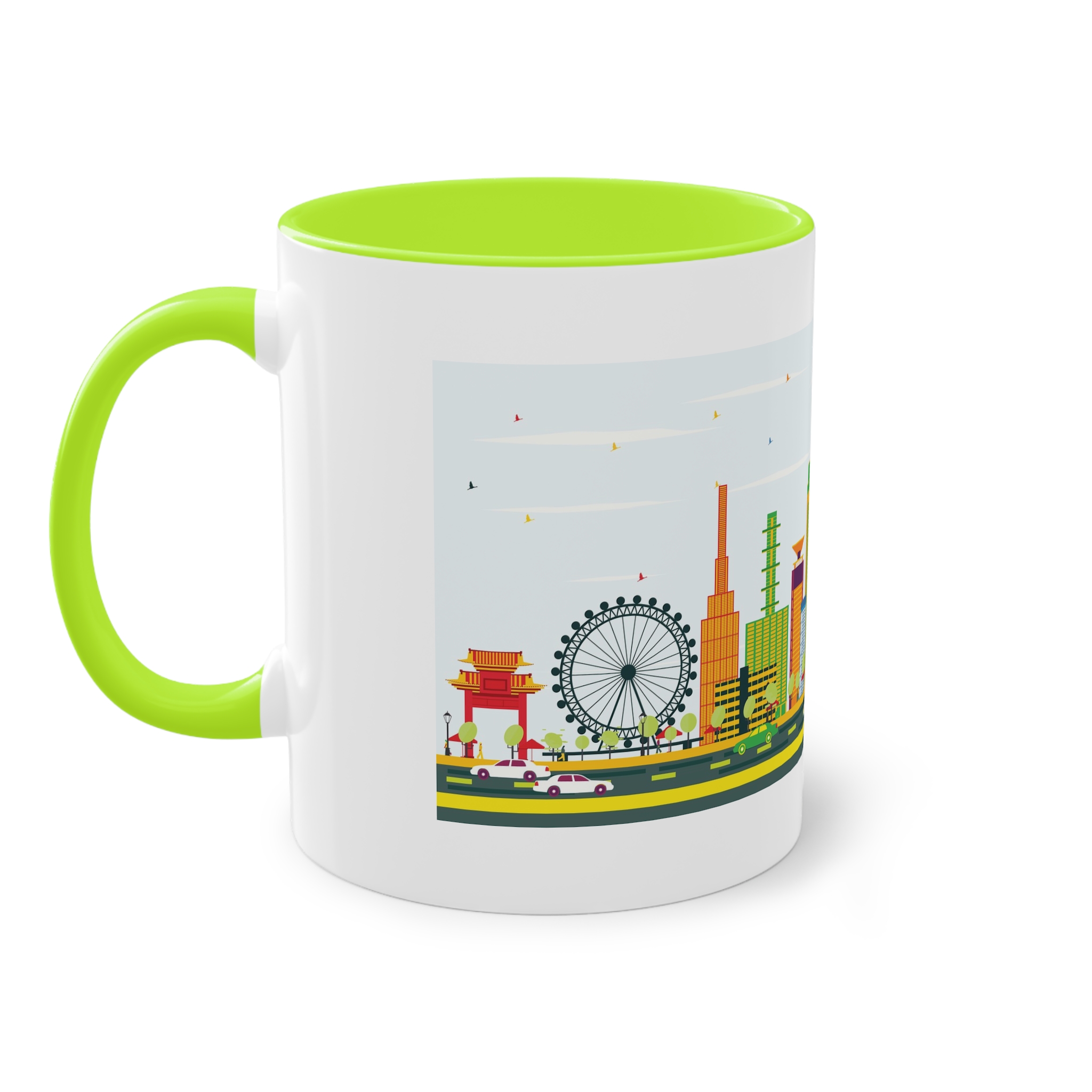 Kobe Color Two Tone Coffee Mug 11oz - Image 27