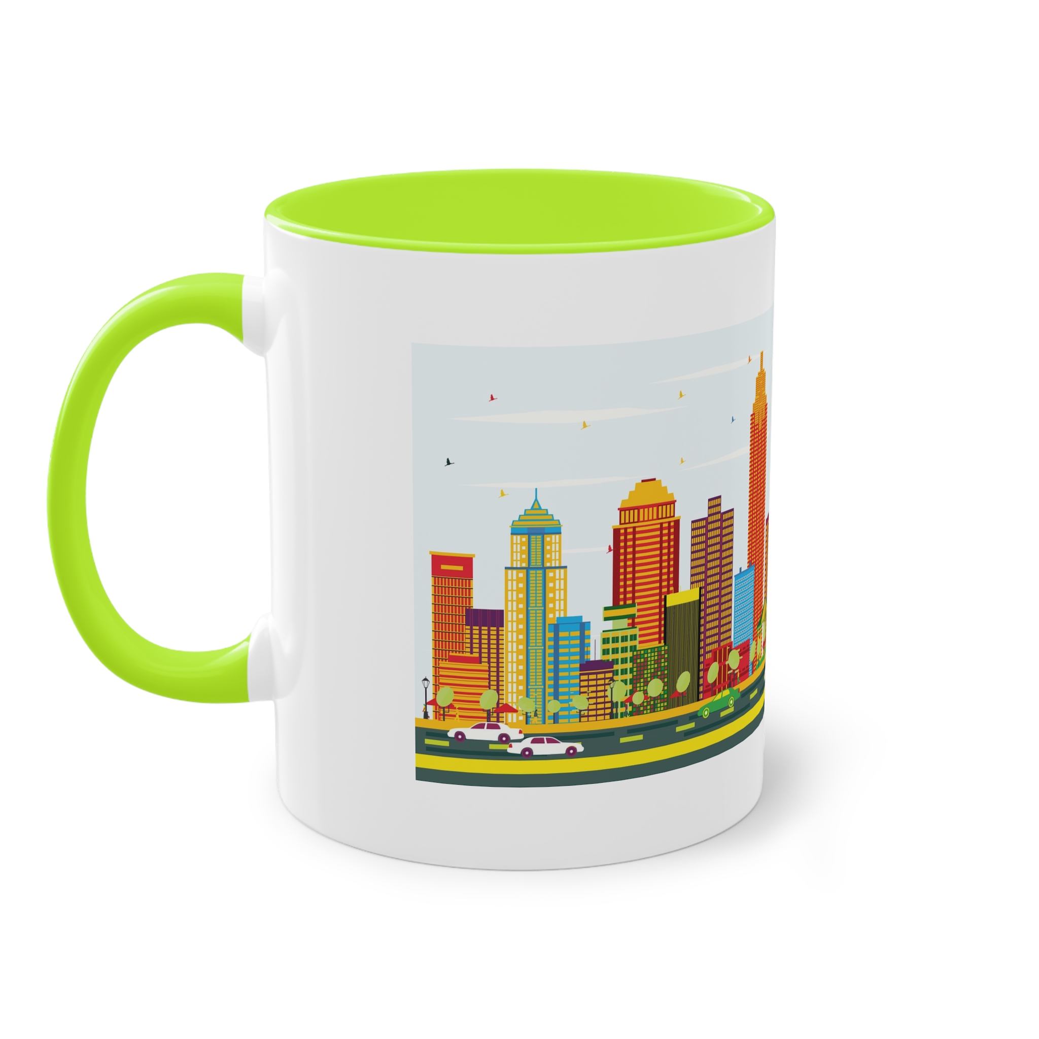 Atlanta Color Two Tone Coffee Mug 11oz - Image 27