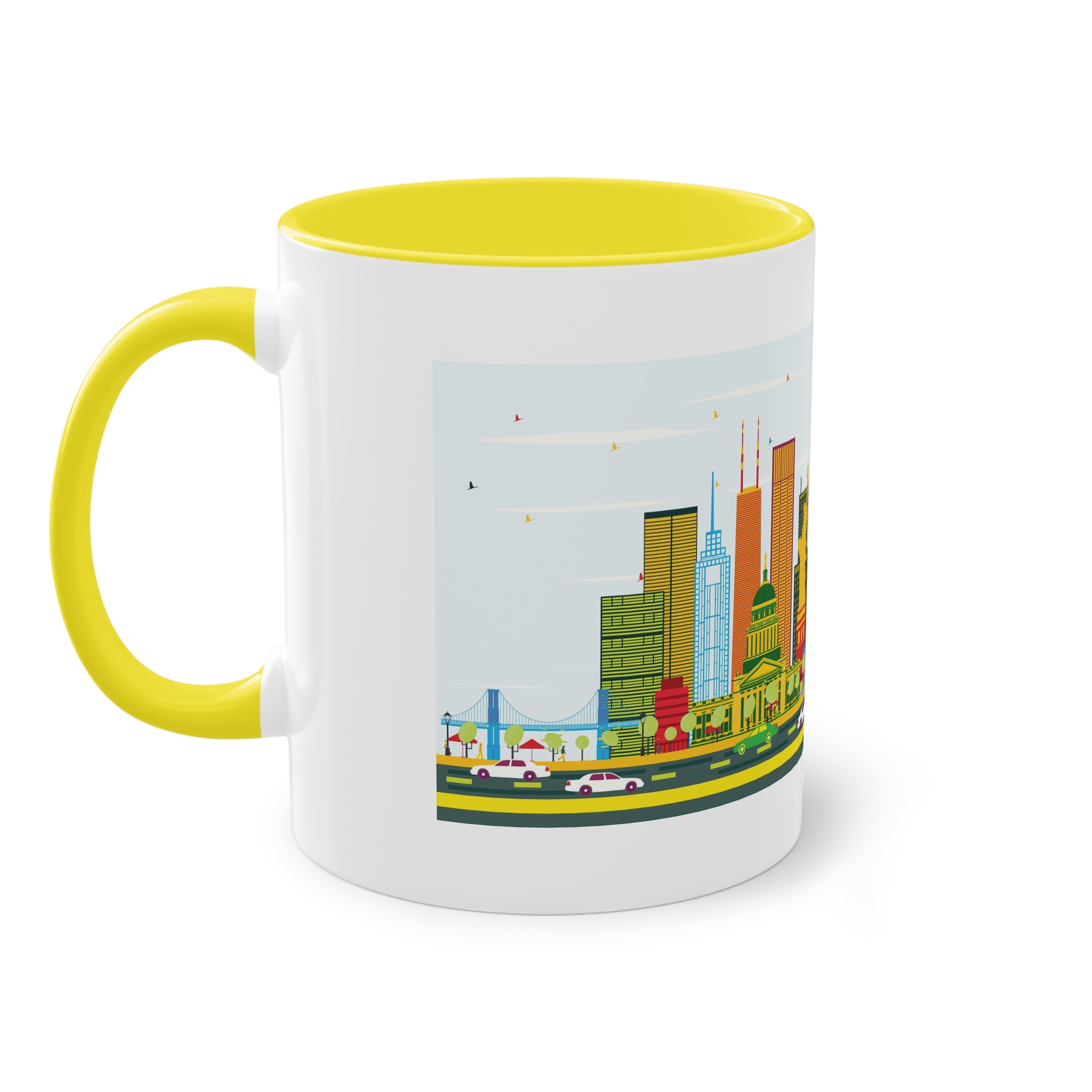 Usa Color Two Tone Coffee Mug 11oz - Image 23