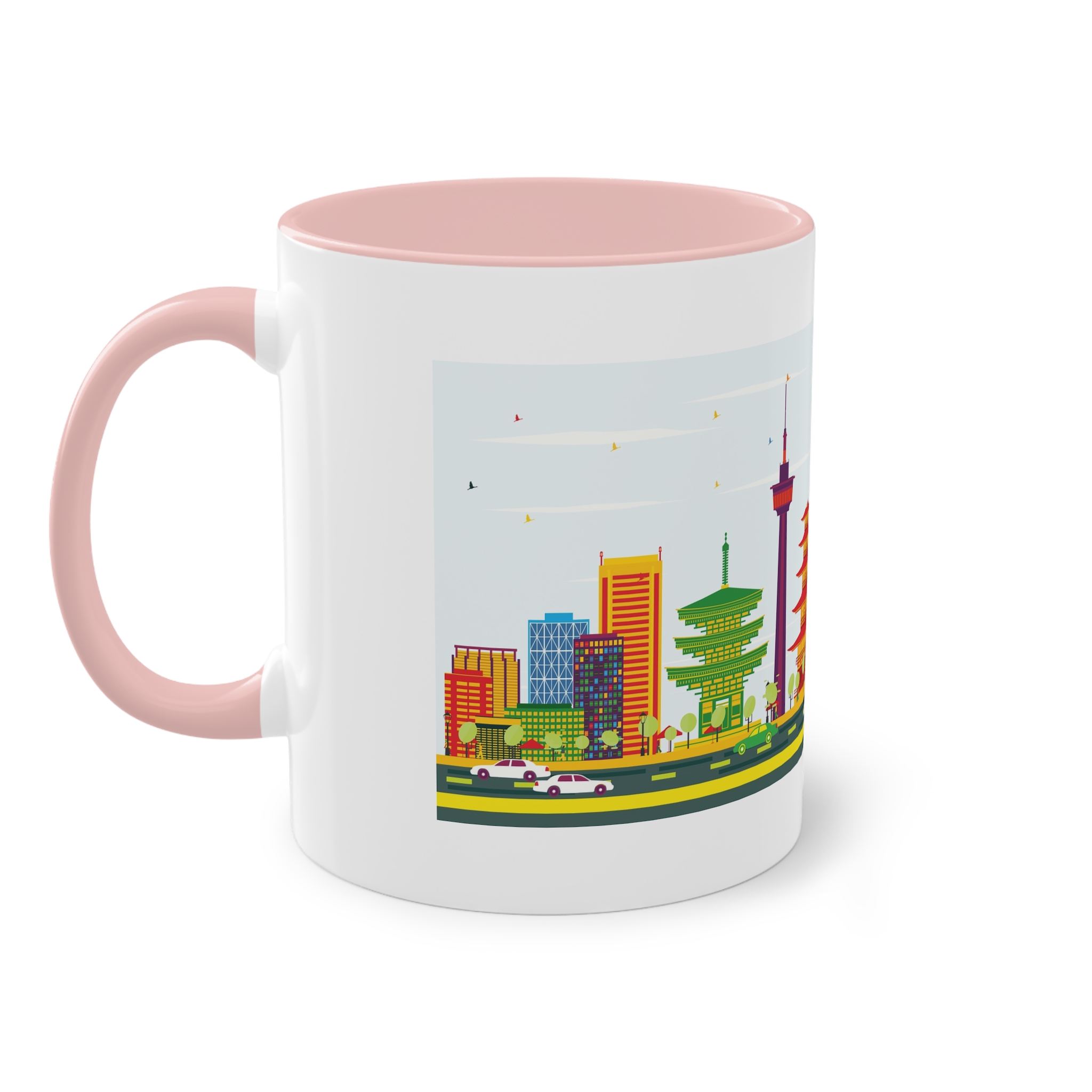 Kyoto Color Two Tone Coffee Mug 11oz - Image 47