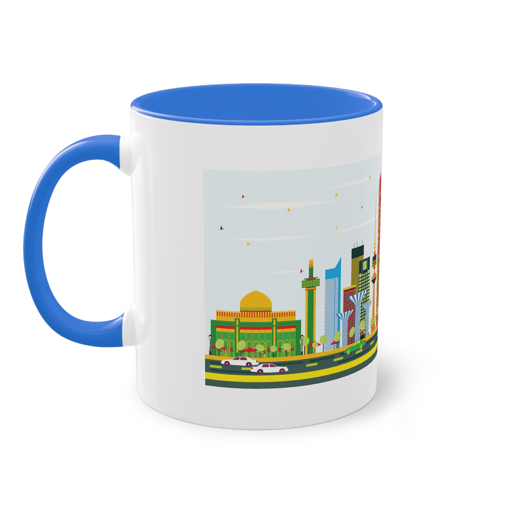 Kuwait Color Two Tone Coffee Mug 11oz - Image 39