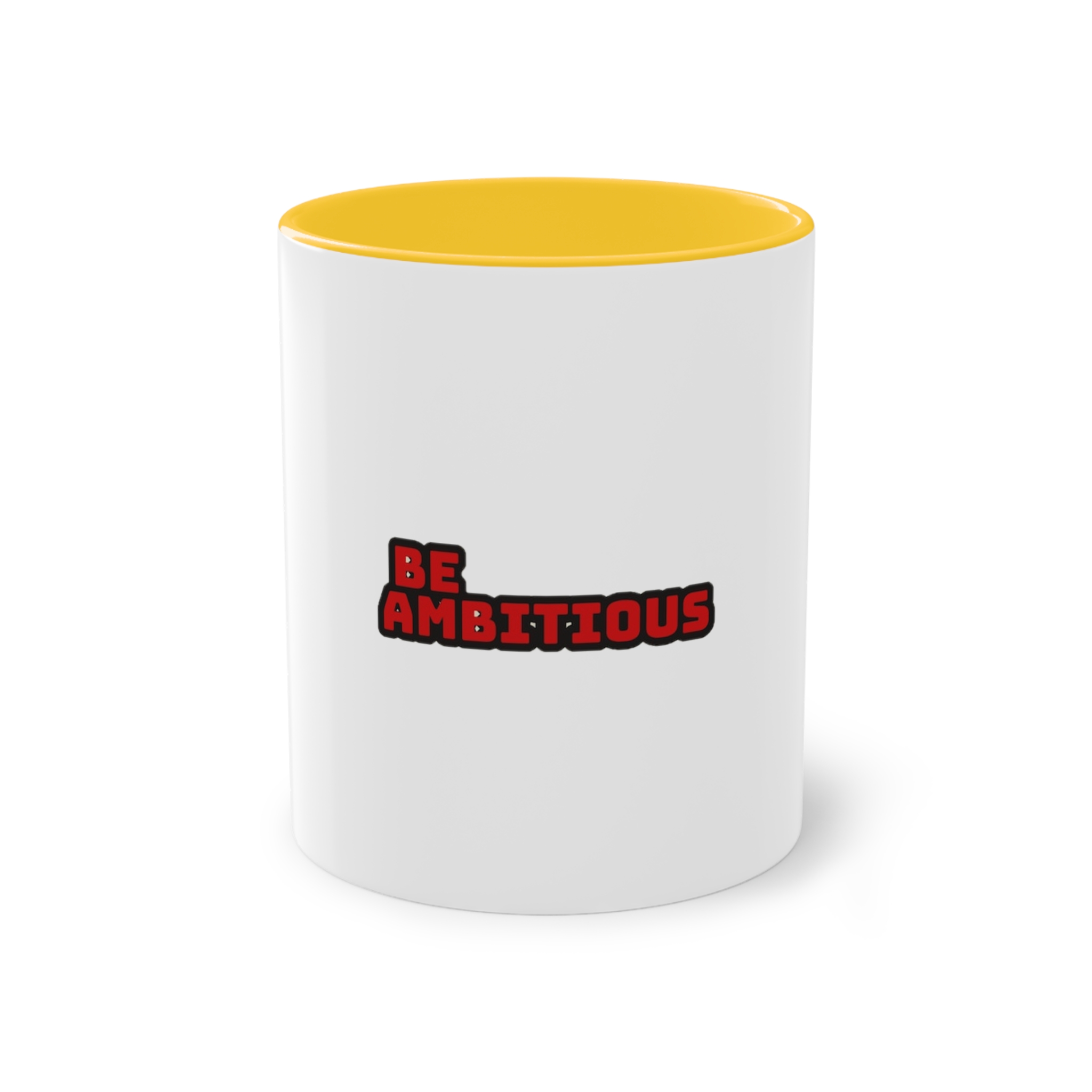 Be Ambitious Two Tone Coffee Mug 11oz - Image 17