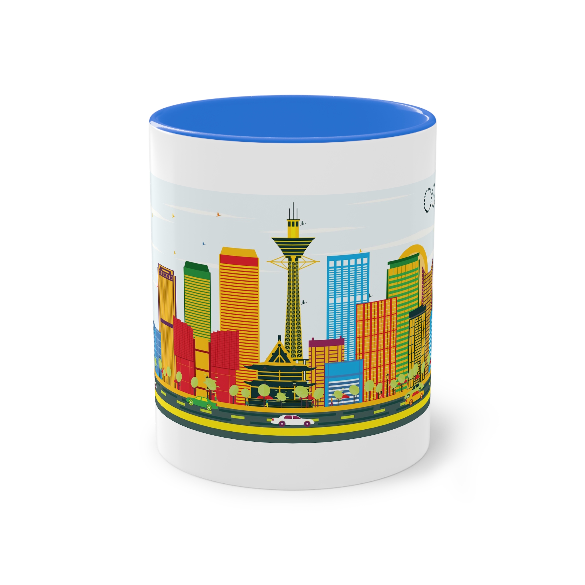 Osaka Color Two Tone Coffee Mug 11oz - Image 37