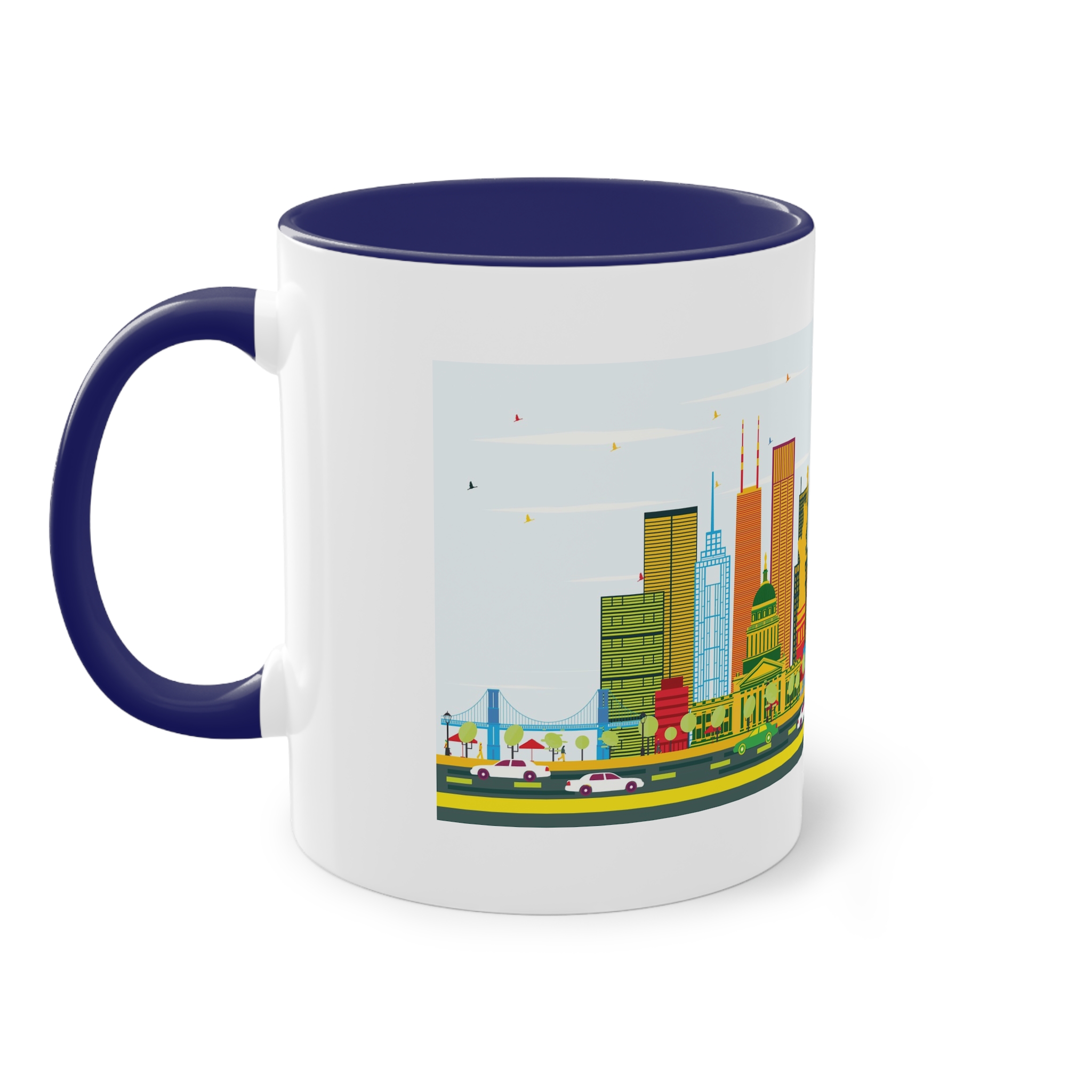 Usa Color Two Tone Coffee Mug 11oz - Image 43