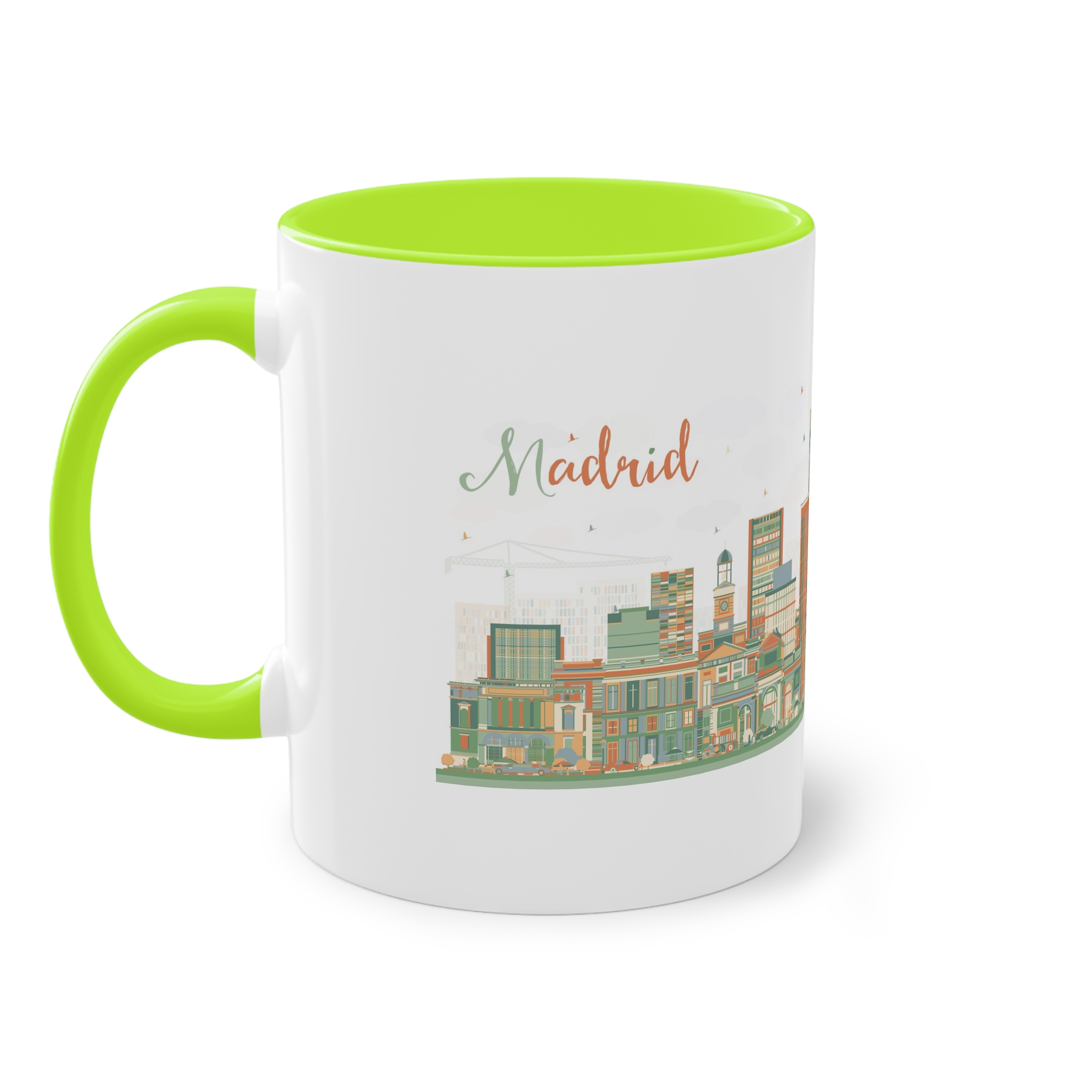Madrid New Ver 1 Two Tone Coffee Mug 11oz - Image 27
