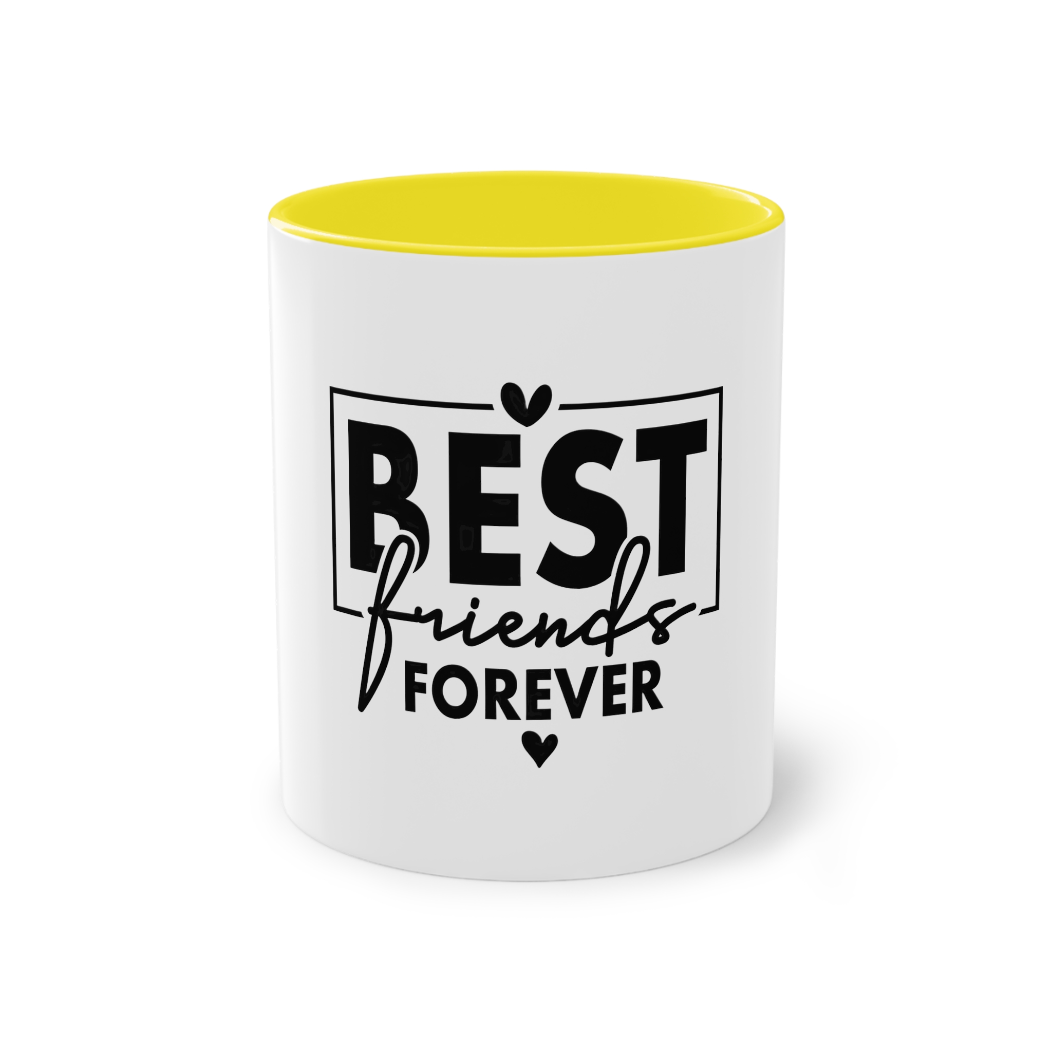 Best Friends Forever Copia Two Tone Coffee Mug 11oz - Image 21