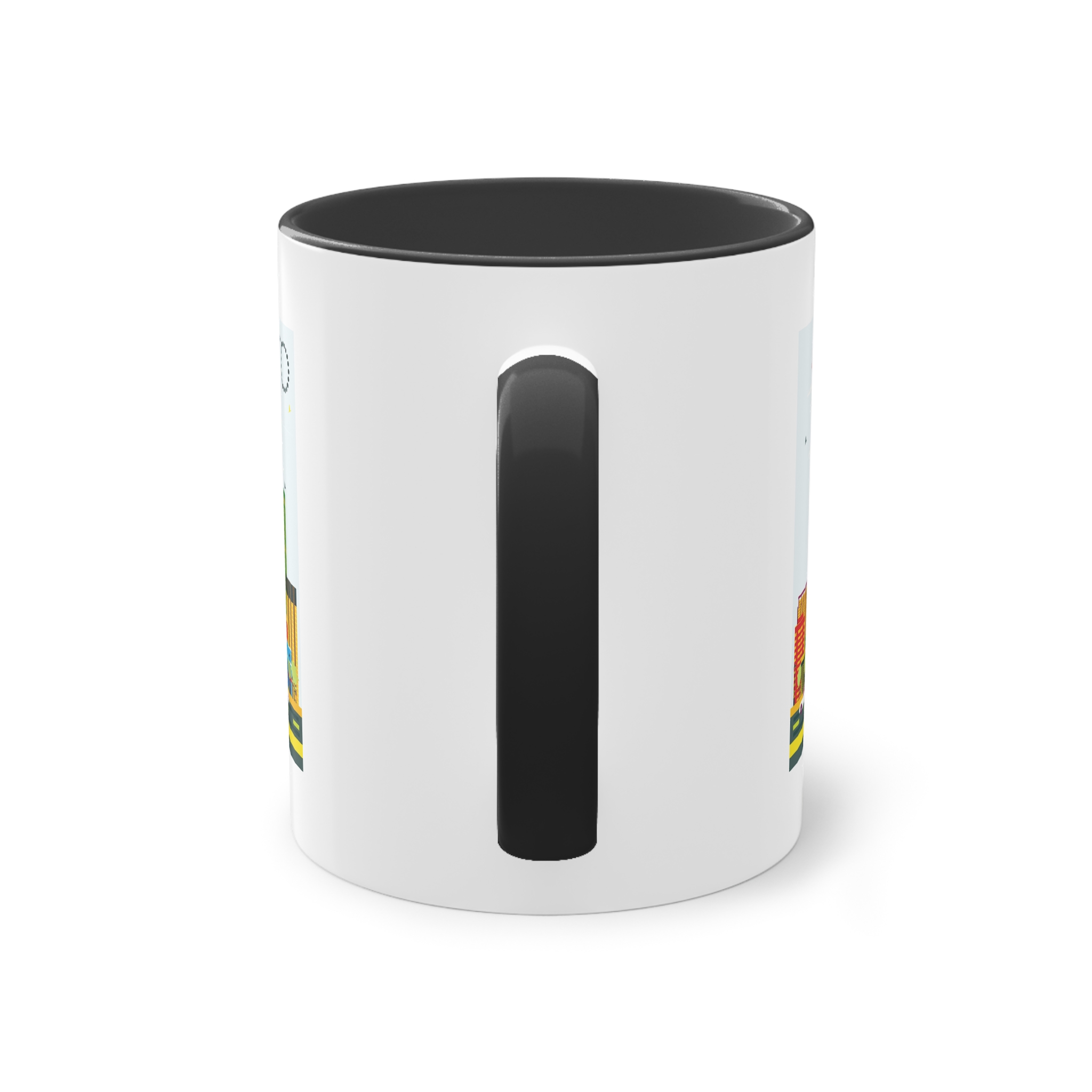 Kyoto Color Two Tone Coffee Mug 11oz - Image 10