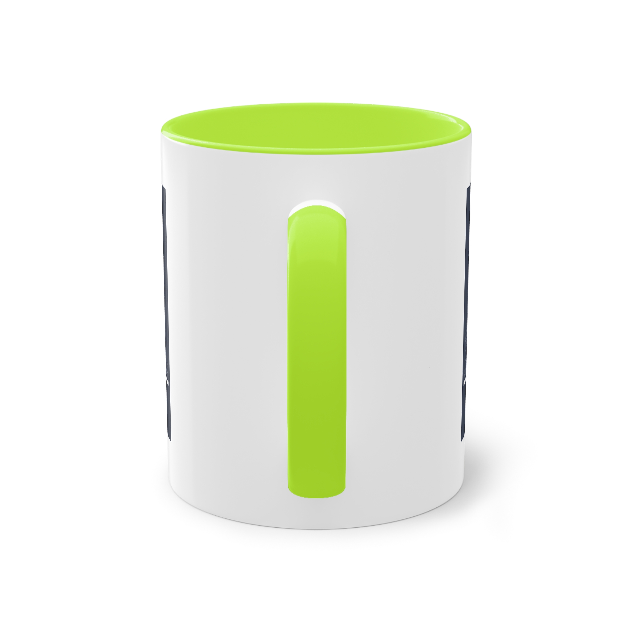 Dhaka Outline Inverse Two Tone Coffee Mug 11oz - Image 26