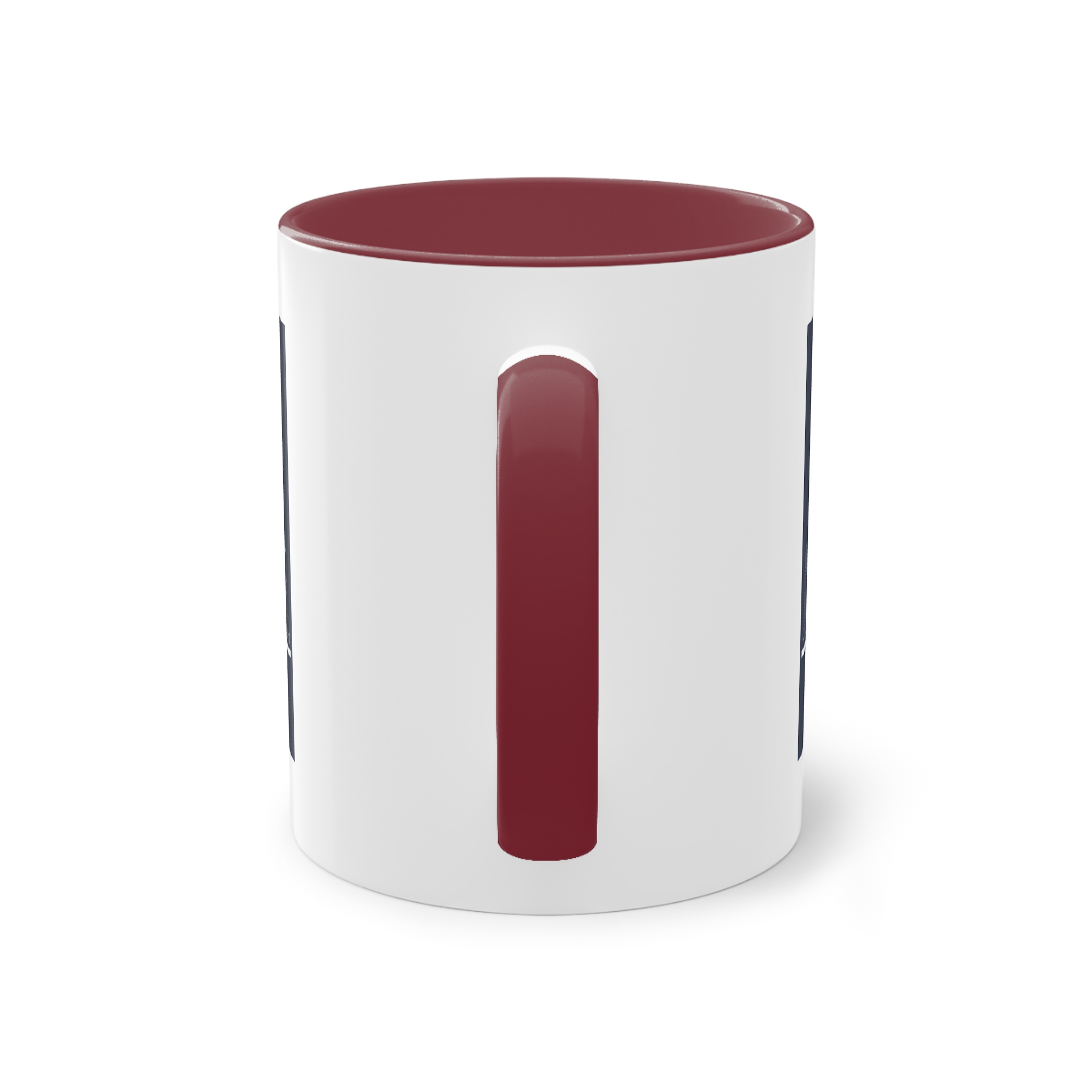 Osaka Outline Inverse Two Tone Coffee Mug 11oz - Image 6