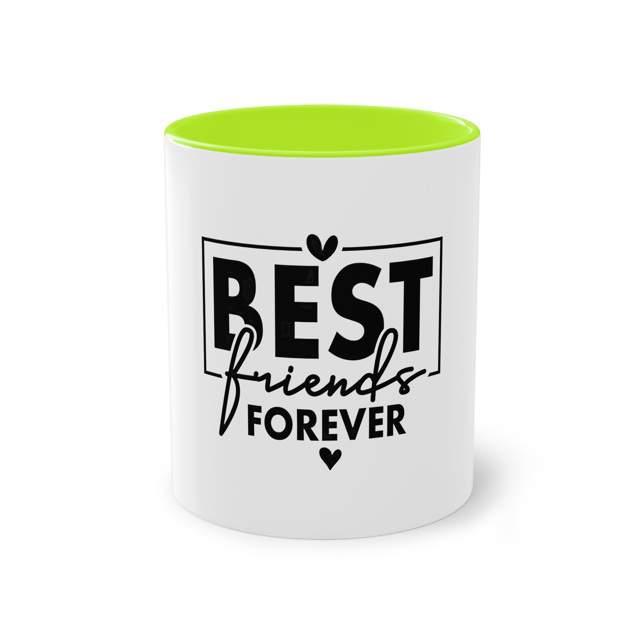 Best Friends Forever Copia Two Tone Coffee Mug 11oz - Image 25