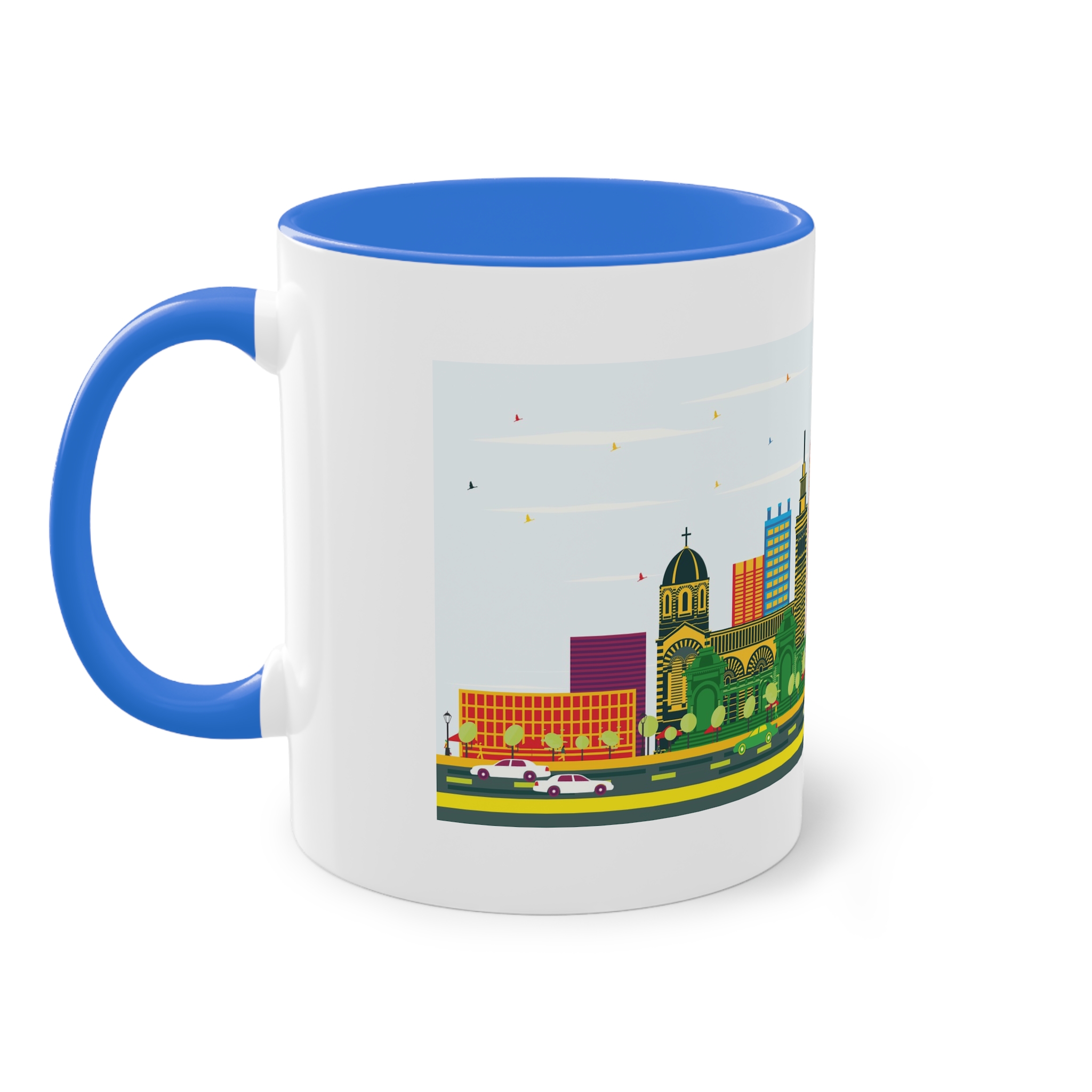 Marseille Color Two Tone Coffee Mug 11oz - Image 39