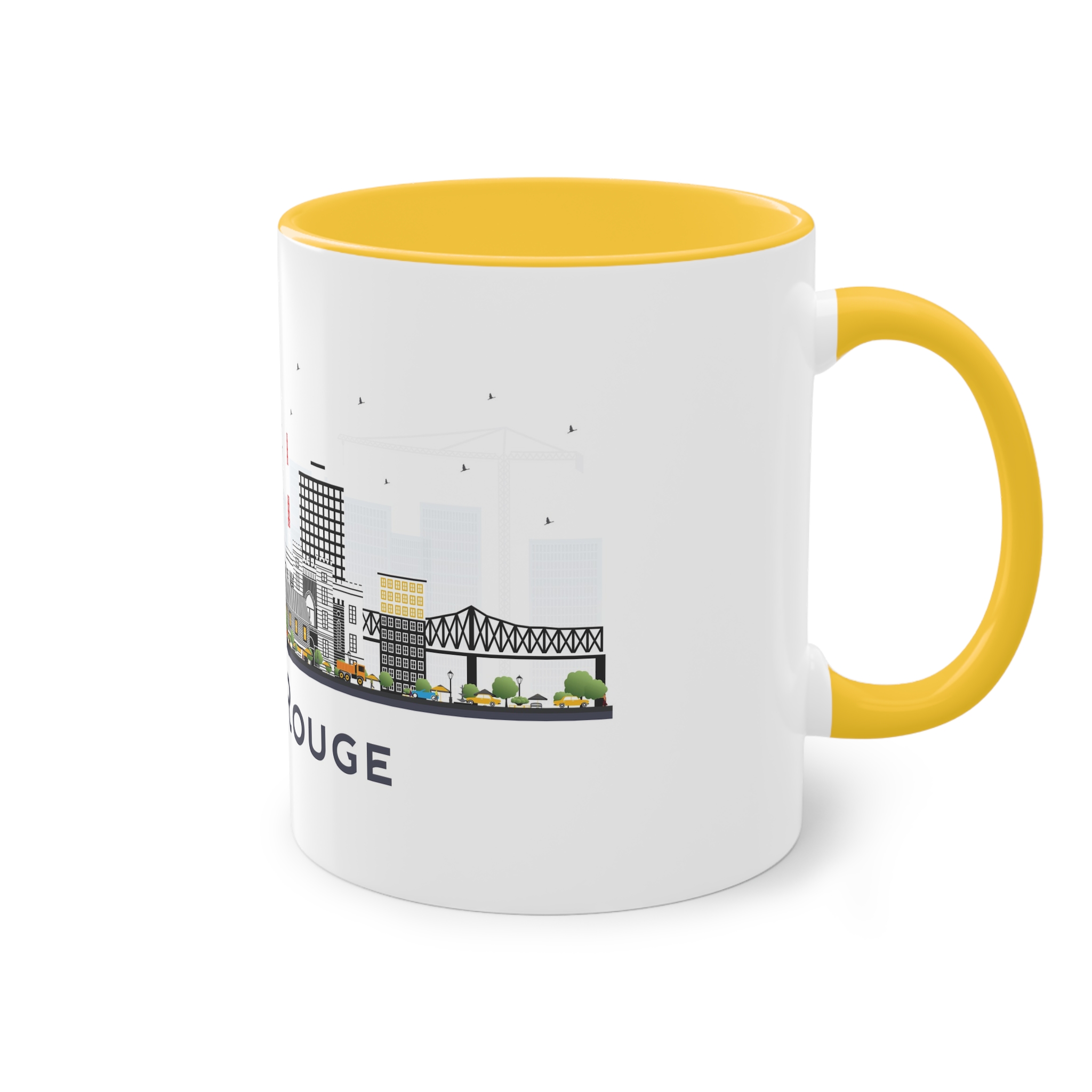 Baton Rouge Isolated Two Tone Coffee Mug 11oz - Image 20