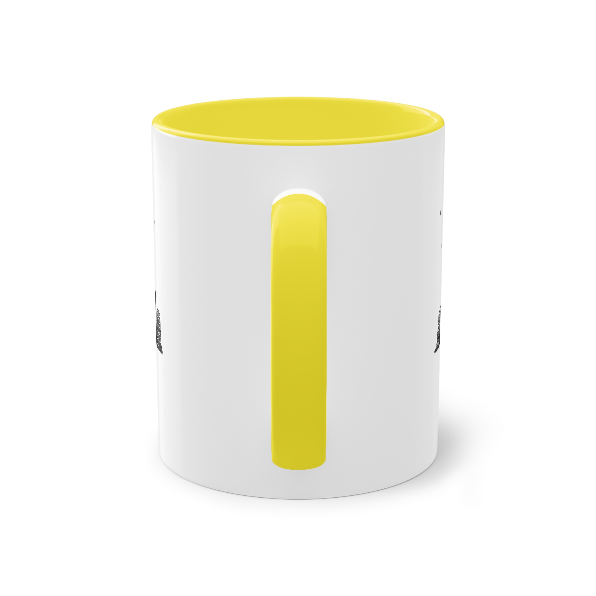 London Outline Bold Color Texture Two Tone Coffee Mug 11oz - Image 22