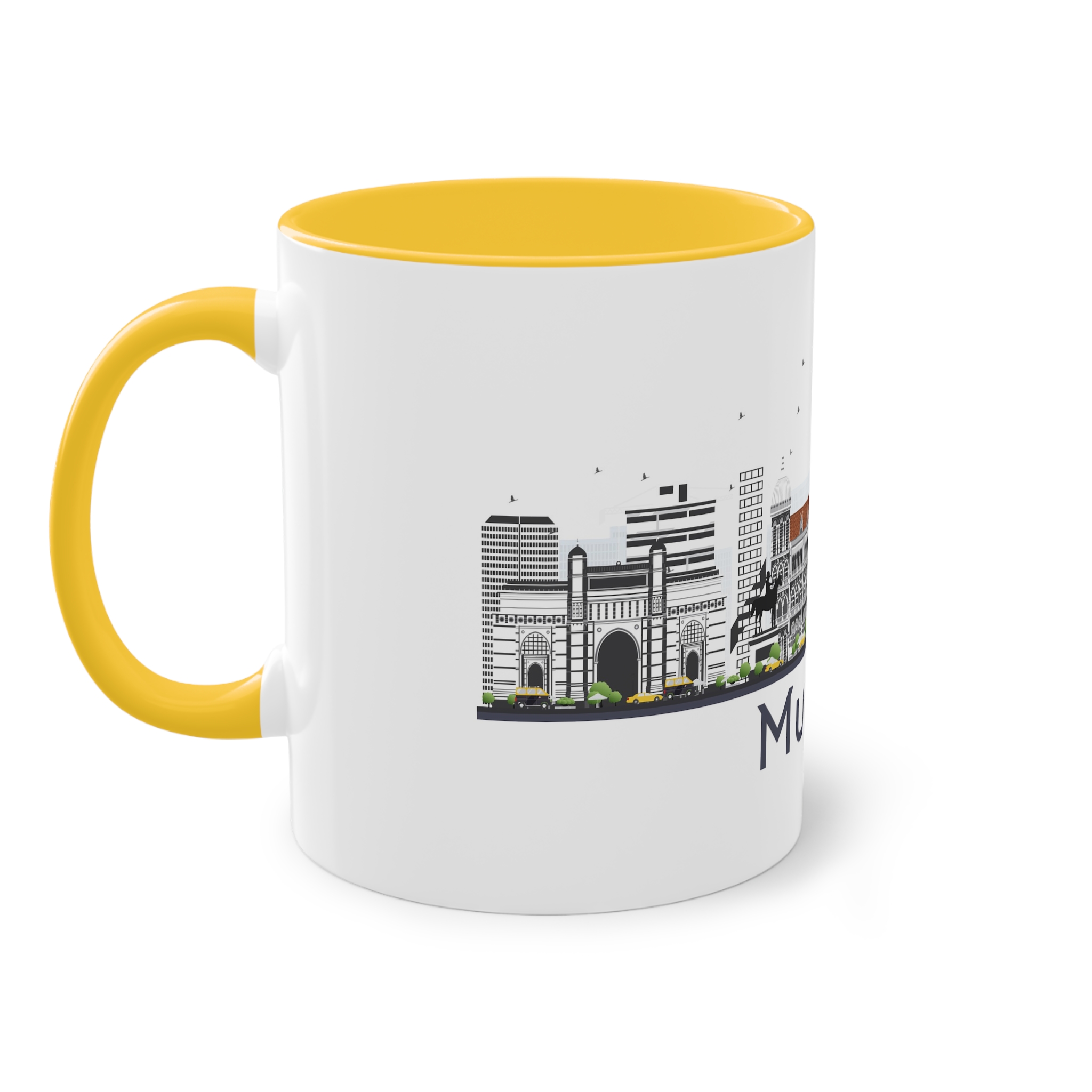 Mumbai Isolated Two Tone Coffee Mug 11oz - Image 19