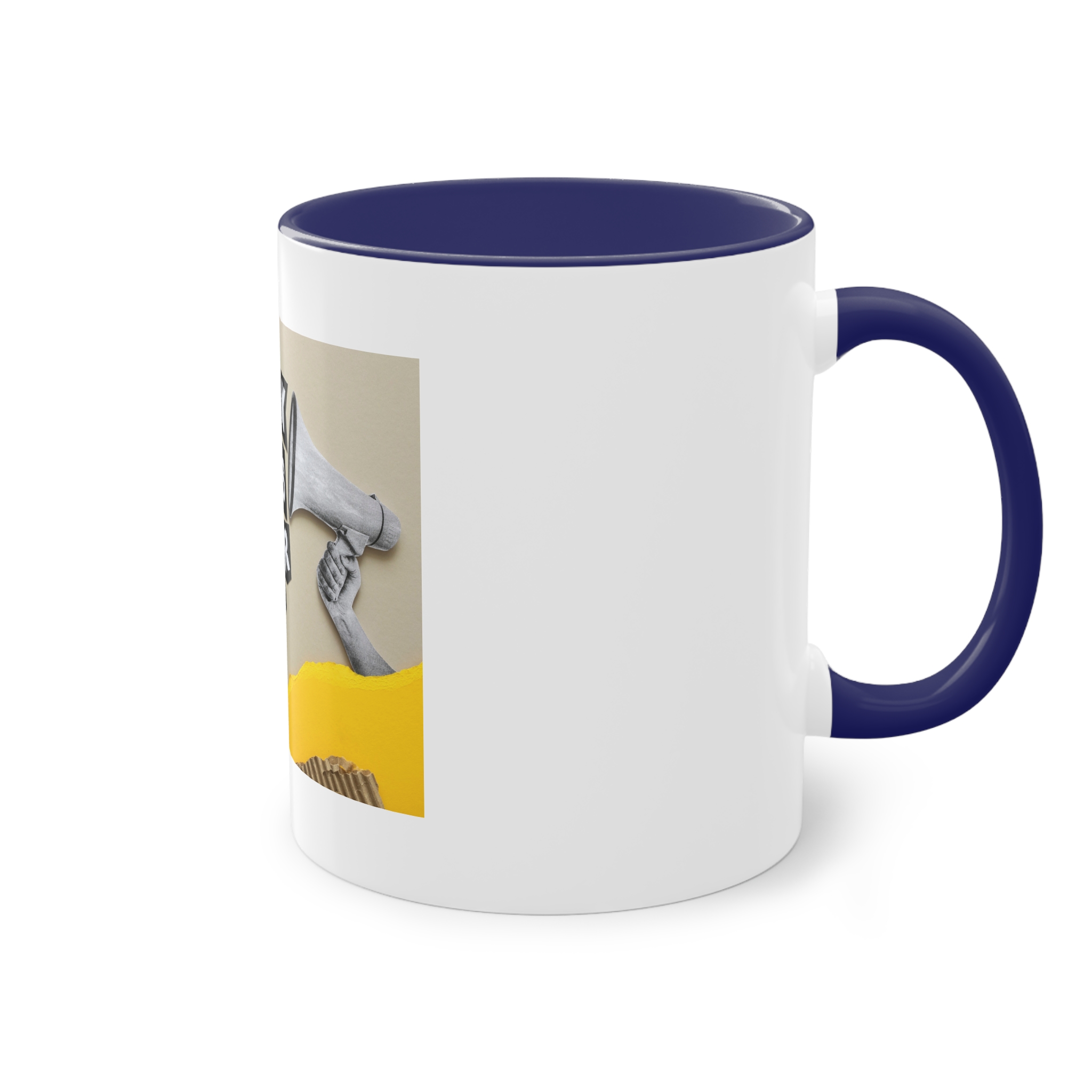 Black Lives Matter Collage Two Tone Coffee Mug 11oz - Image 44