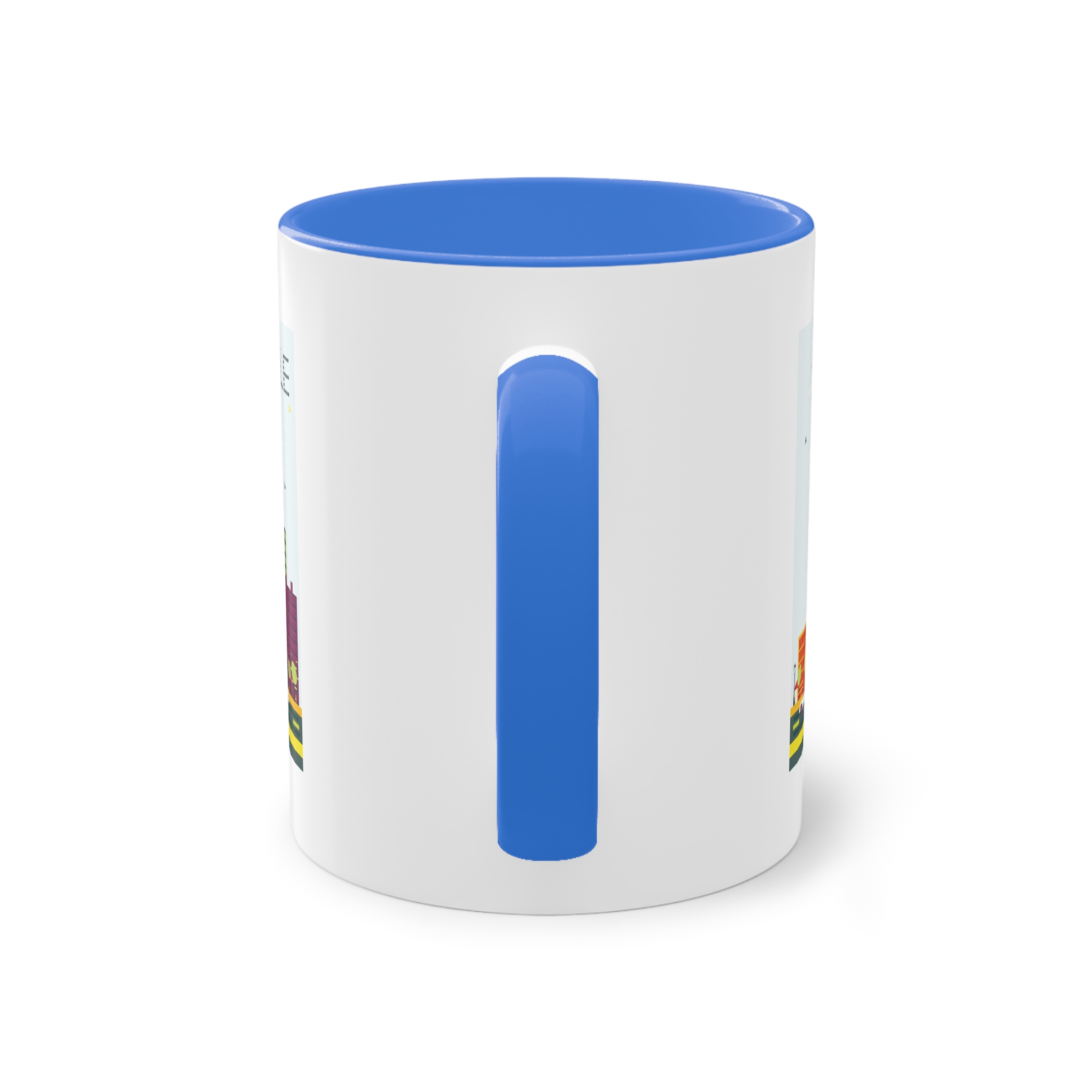 Marseille Color Two Tone Coffee Mug 11oz - Image 38
