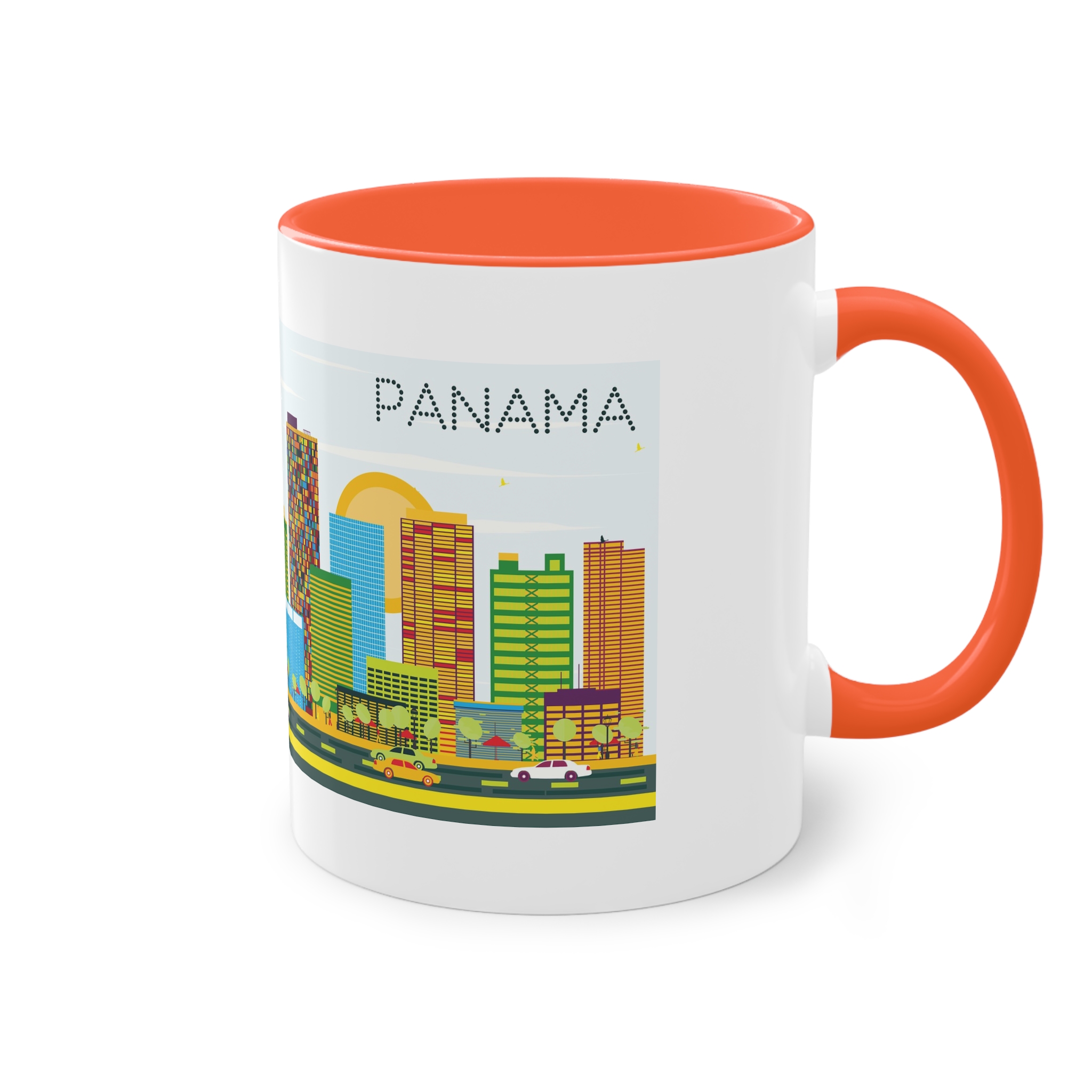 Panama Color Two Tone Coffee Mug 11oz - Image 16