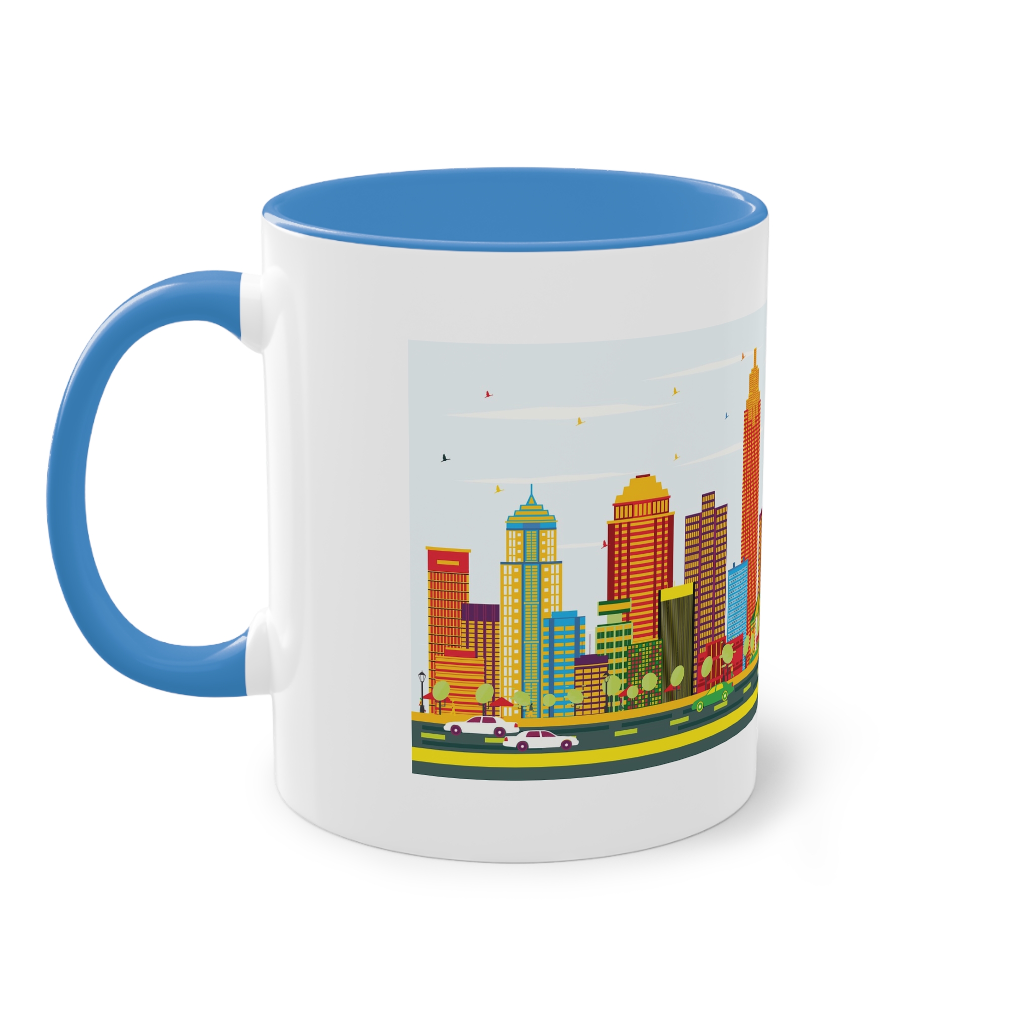 Atlanta Color Two Tone Coffee Mug 11oz - Image 35