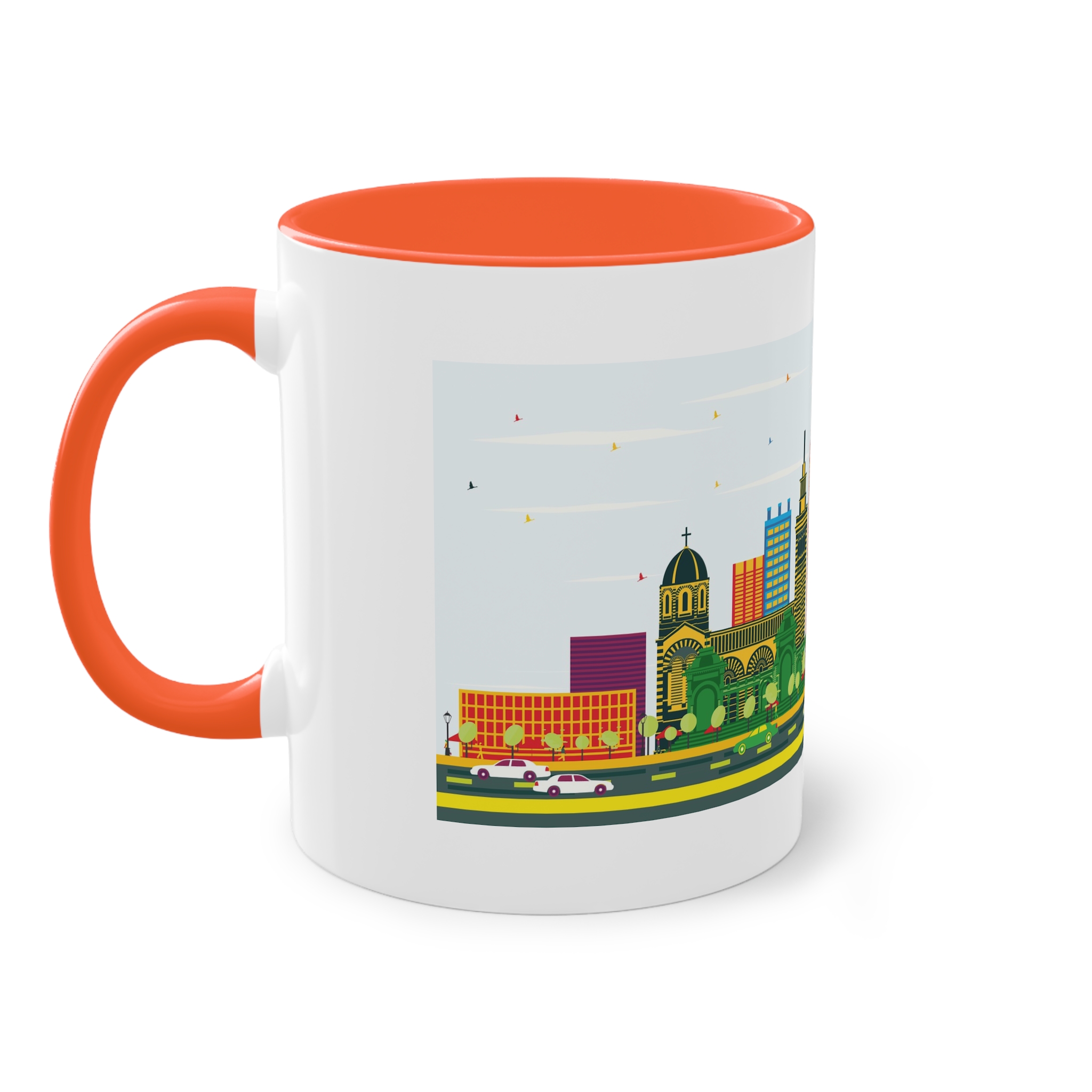 Marseille Color Two Tone Coffee Mug 11oz - Image 15