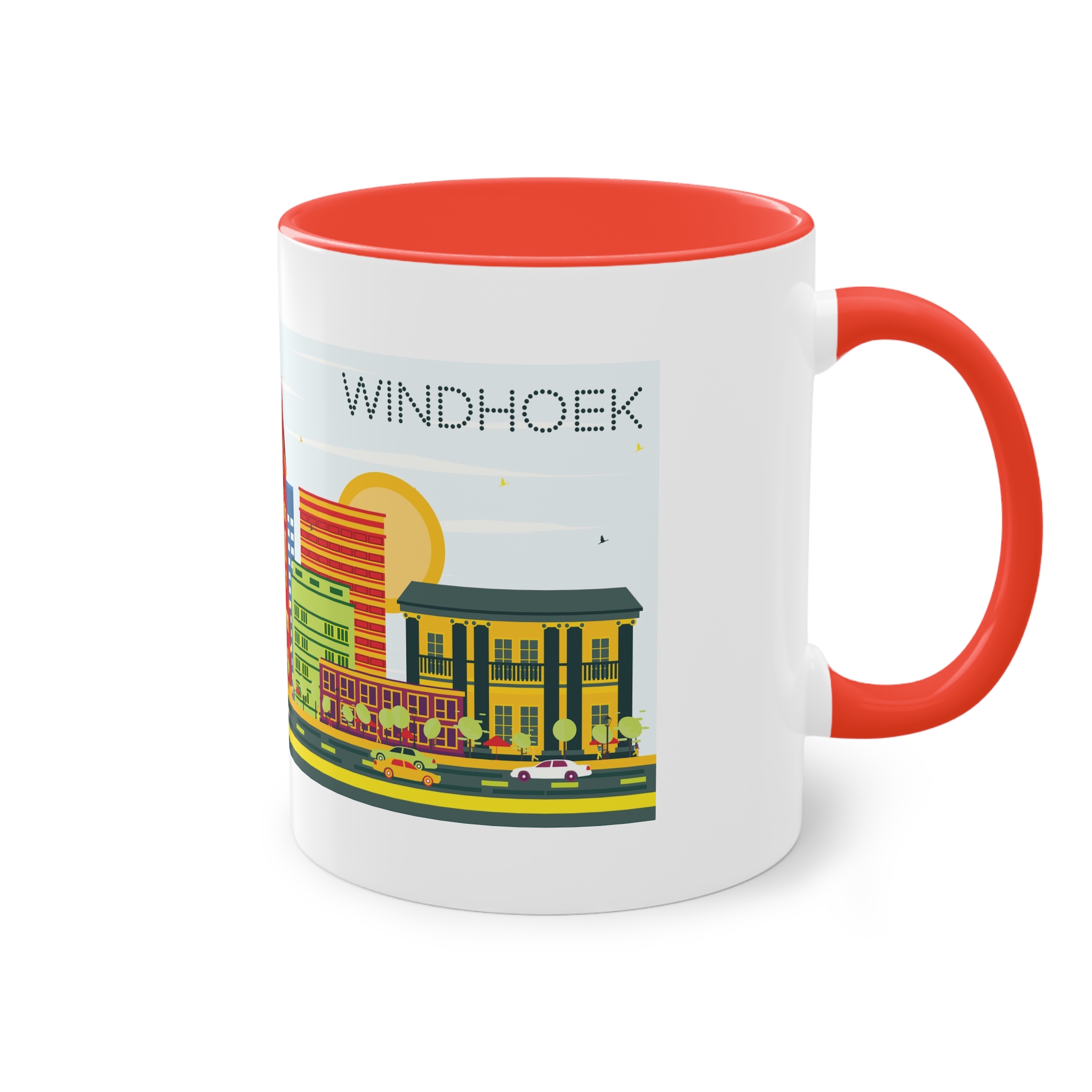 Windhoek Color Two Tone Coffee Mug 11oz - Image 4