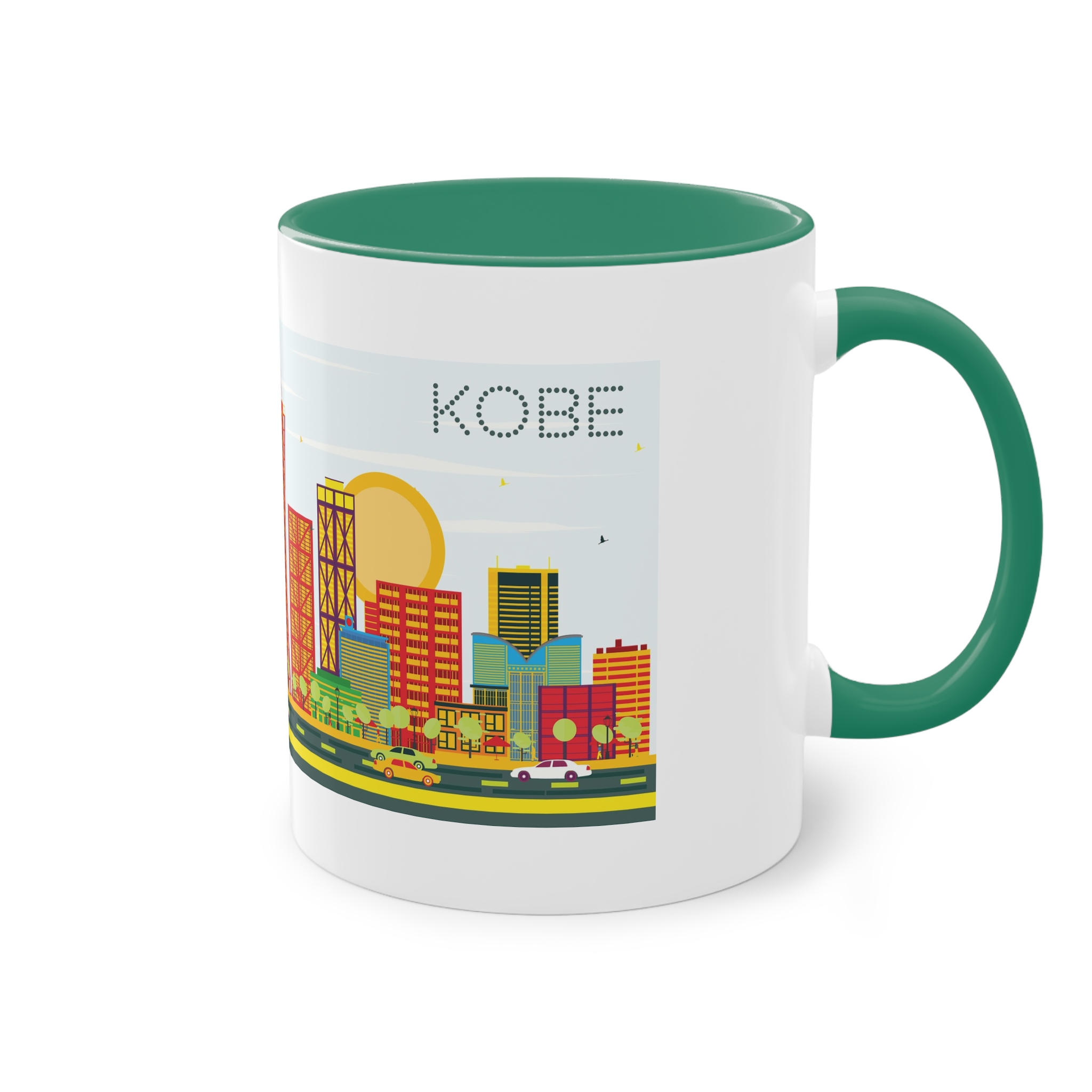 Kobe Color Two Tone Coffee Mug 11oz - Image 32