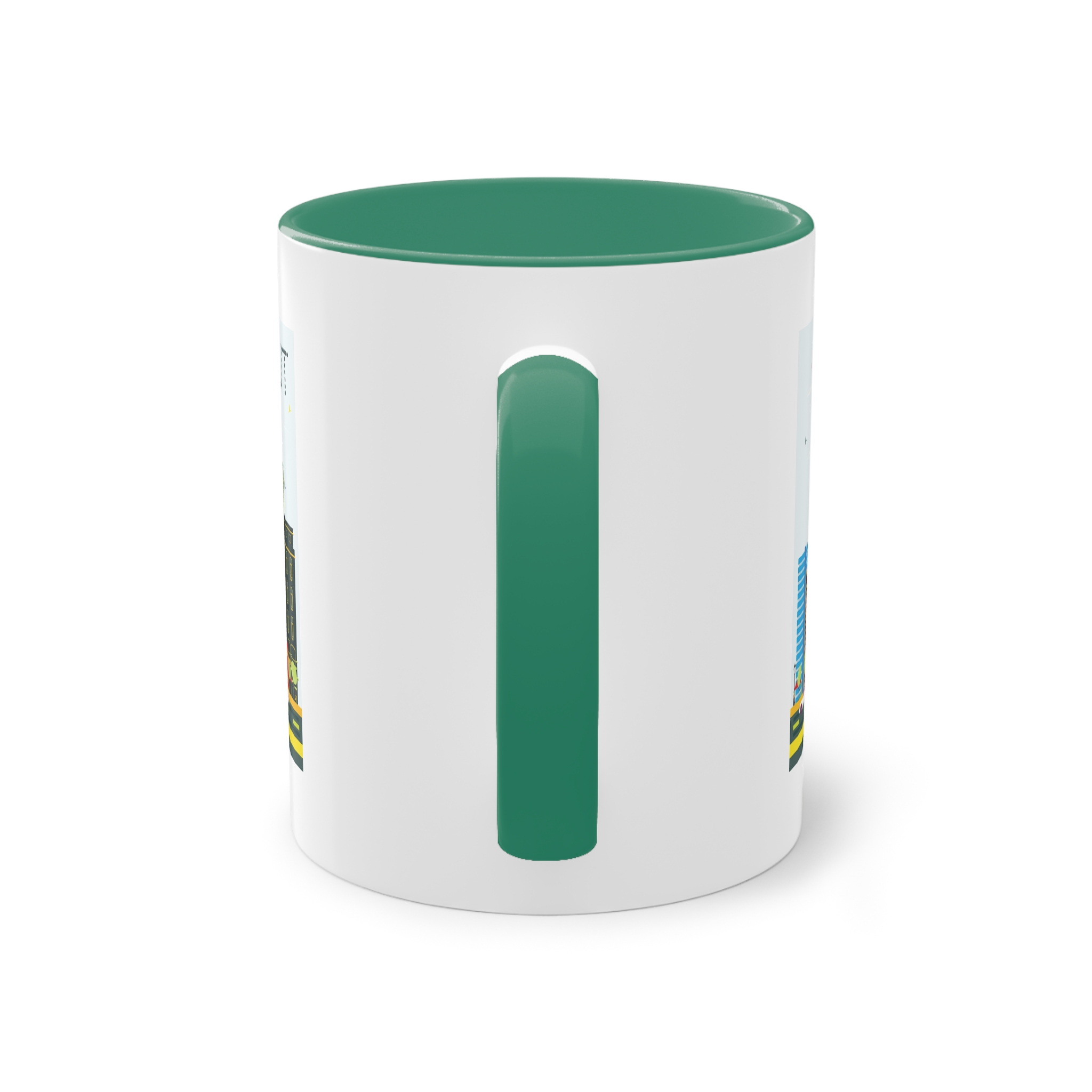 Beirut Color Two Tone Coffee Mug 11oz - Image 30