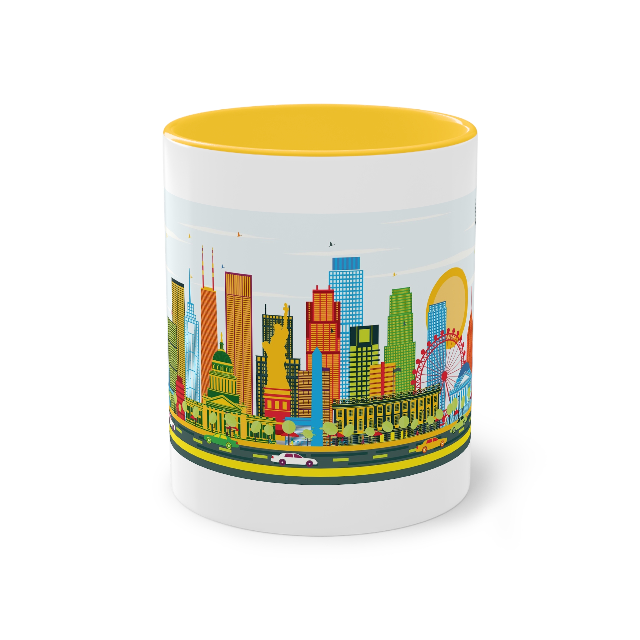 Usa Color Two Tone Coffee Mug 11oz - Image 17