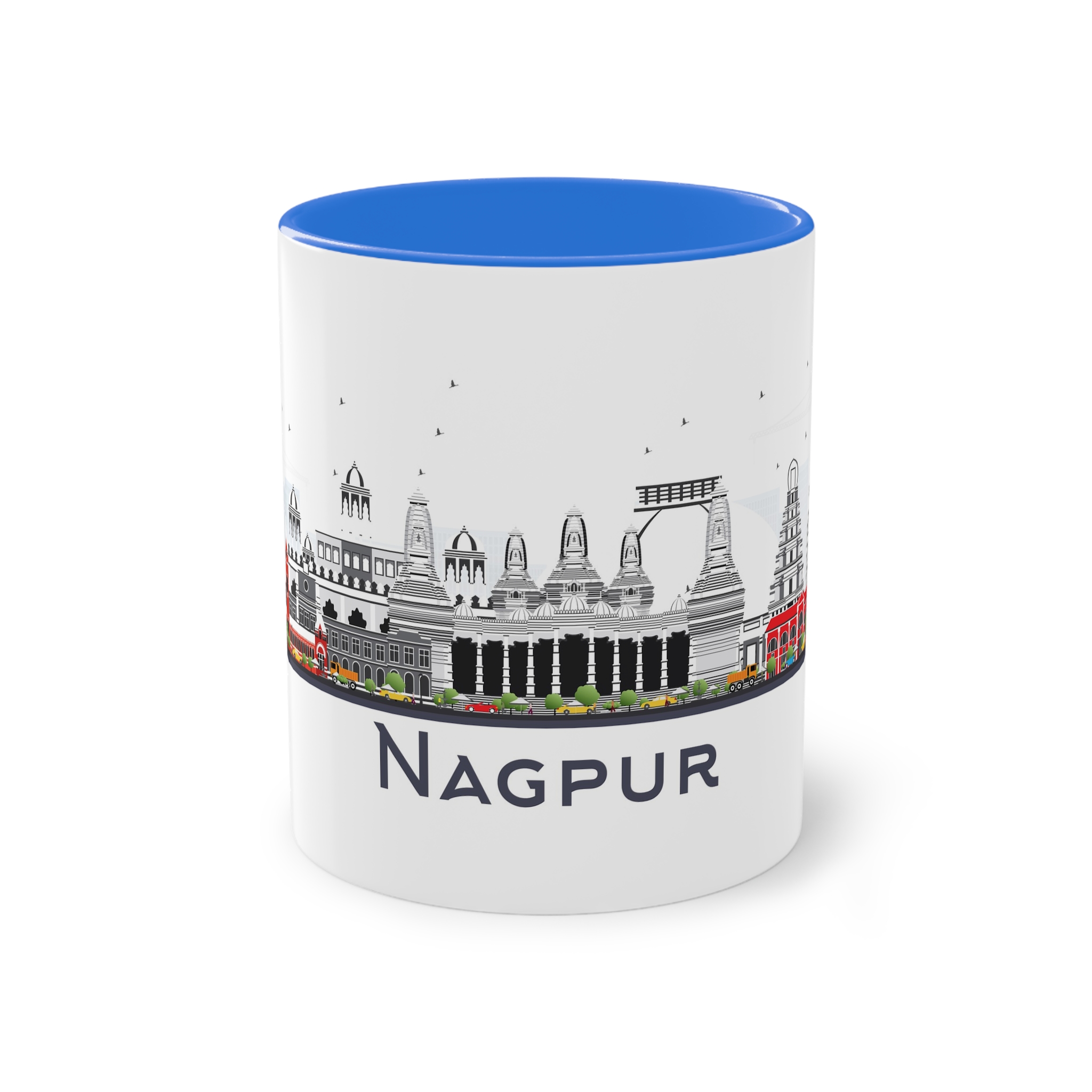 Nagpur Isolated Two Tone Coffee Mug 11oz - Image 37