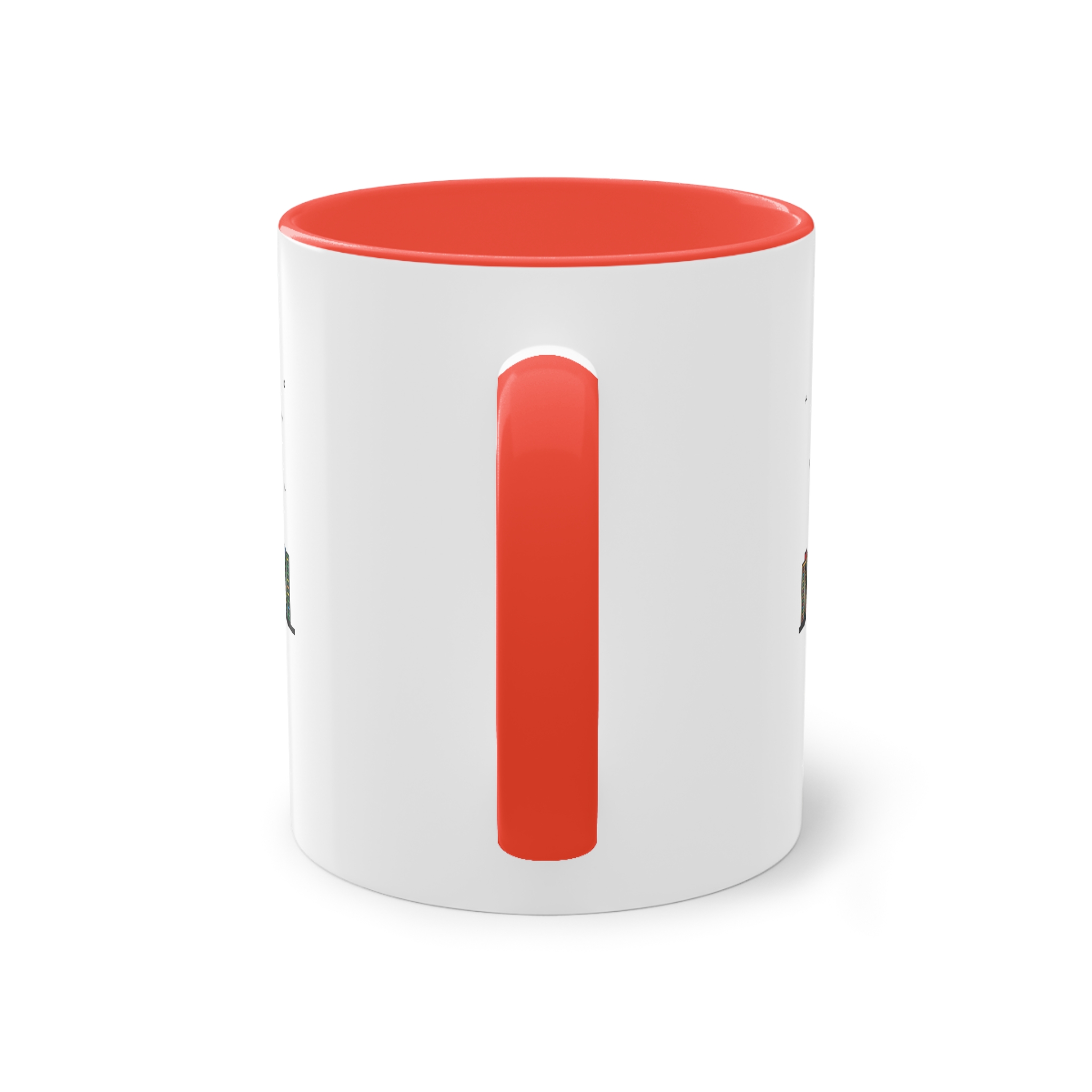 Jakarta Outline Bold Color Two Tone Coffee Mug 11oz - Image 2