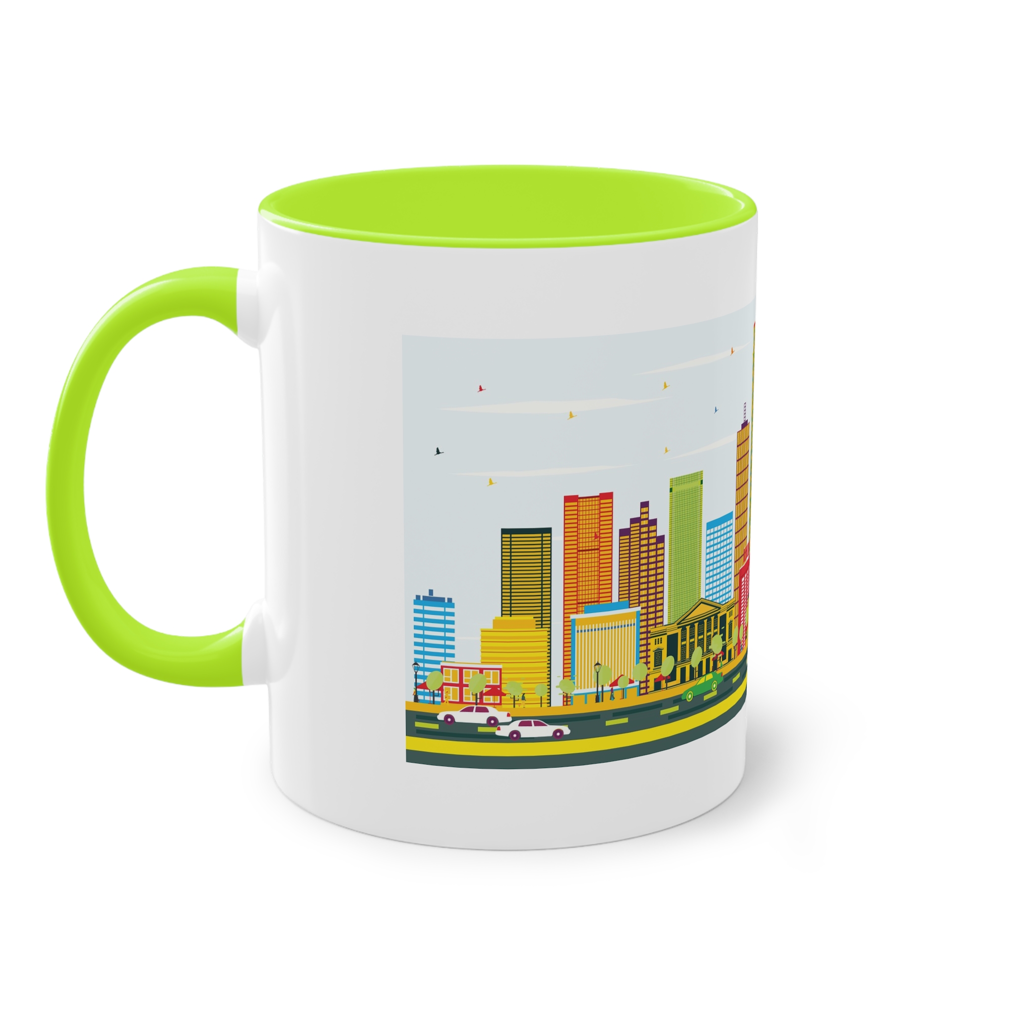 Dallas Color Two Tone Coffee Mug 11oz - Image 27