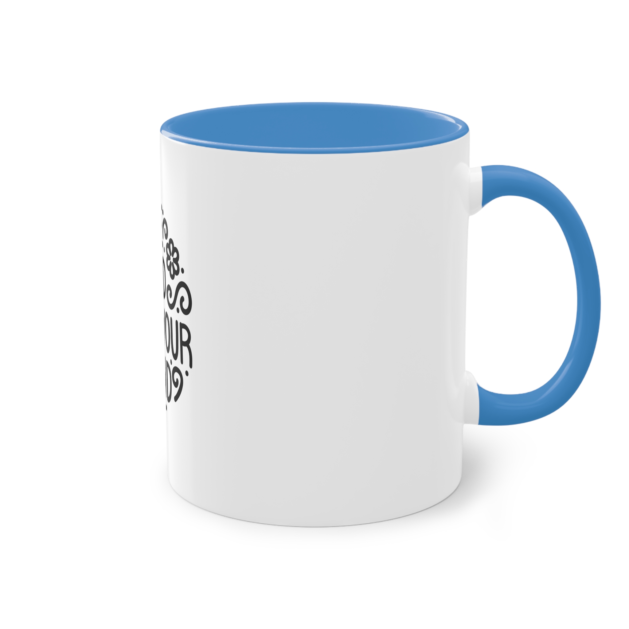 Be Kind To You Mind Two Tone Coffee Mug 11oz - Image 36