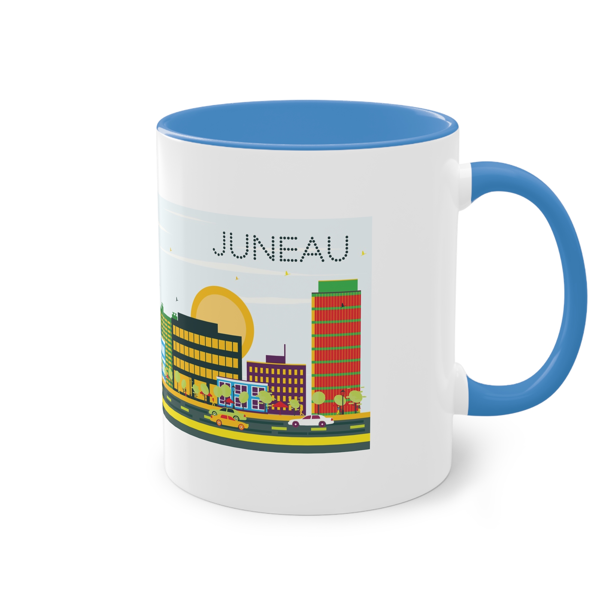 Juneau Color Two Tone Coffee Mug 11oz - Image 36