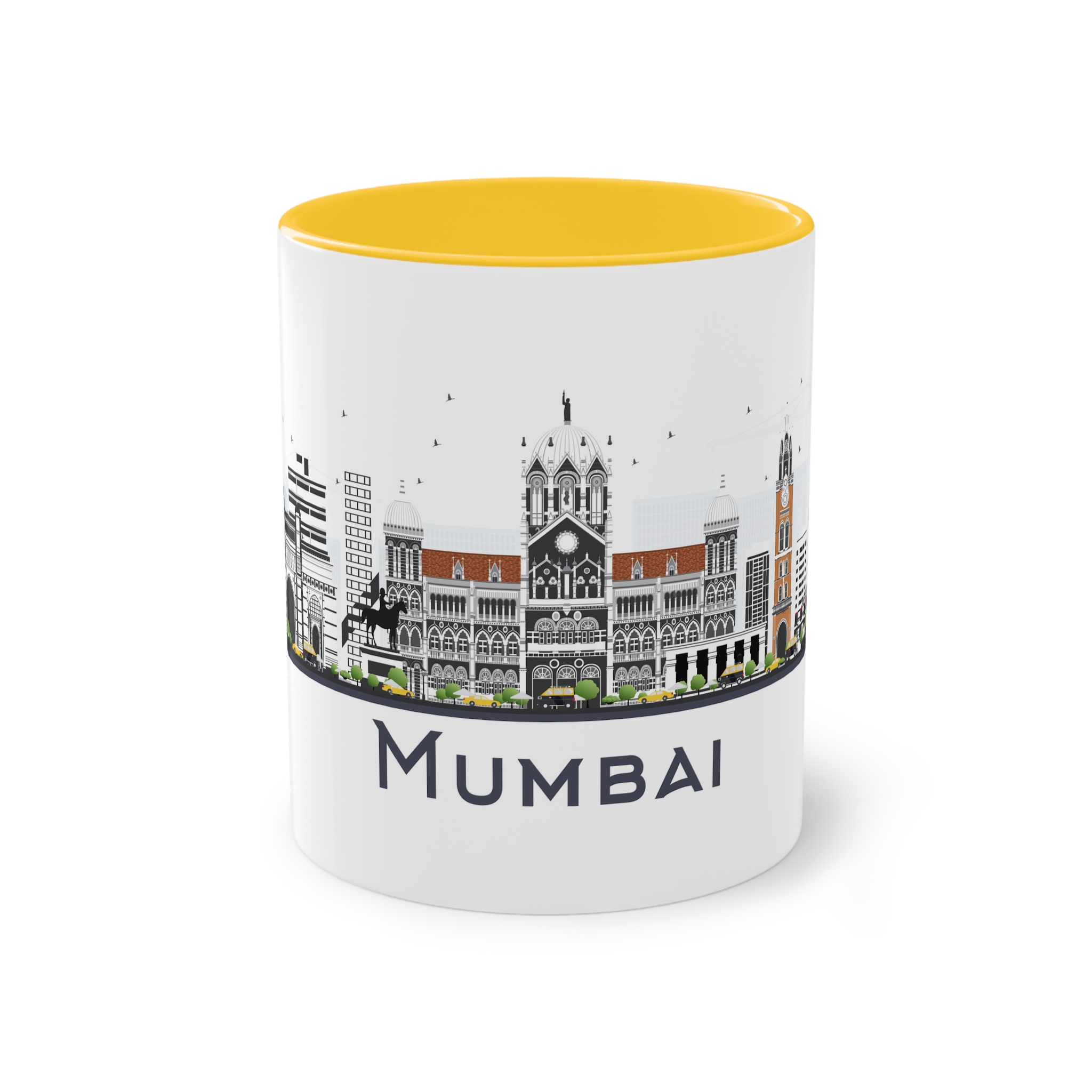 Mumbai Isolated Two Tone Coffee Mug 11oz - Image 17