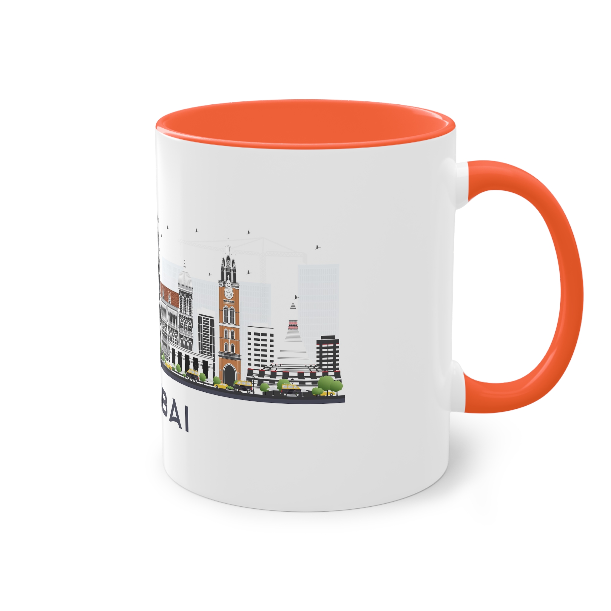 Mumbai Isolated Two Tone Coffee Mug 11oz - Image 16
