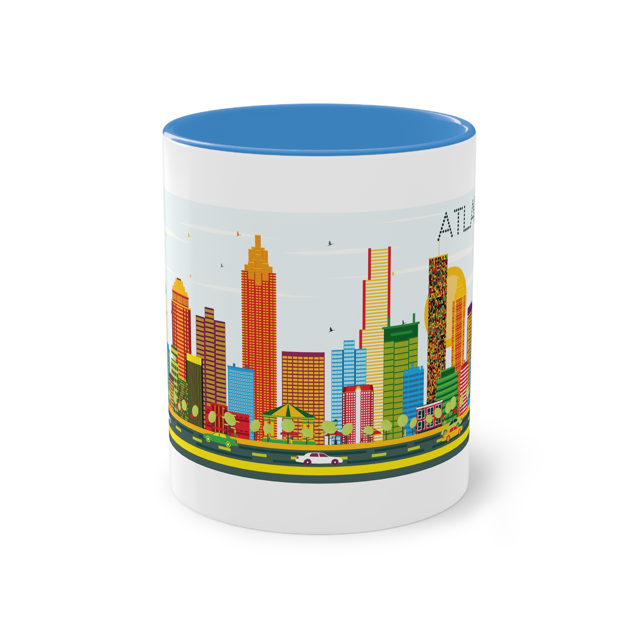 Atlanta Color Two Tone Coffee Mug 11oz - Image 33