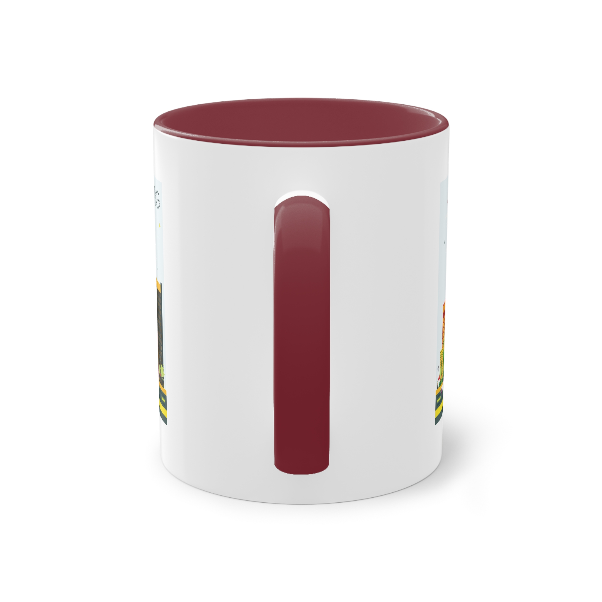Johannesburg Color Two Tone Coffee Mug 11oz - Image 6