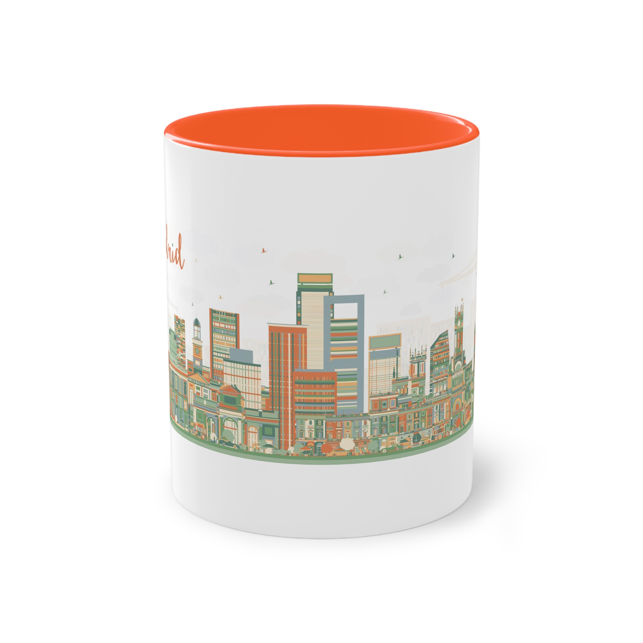 Madrid New Ver 1 Two Tone Coffee Mug 11oz - Image 13