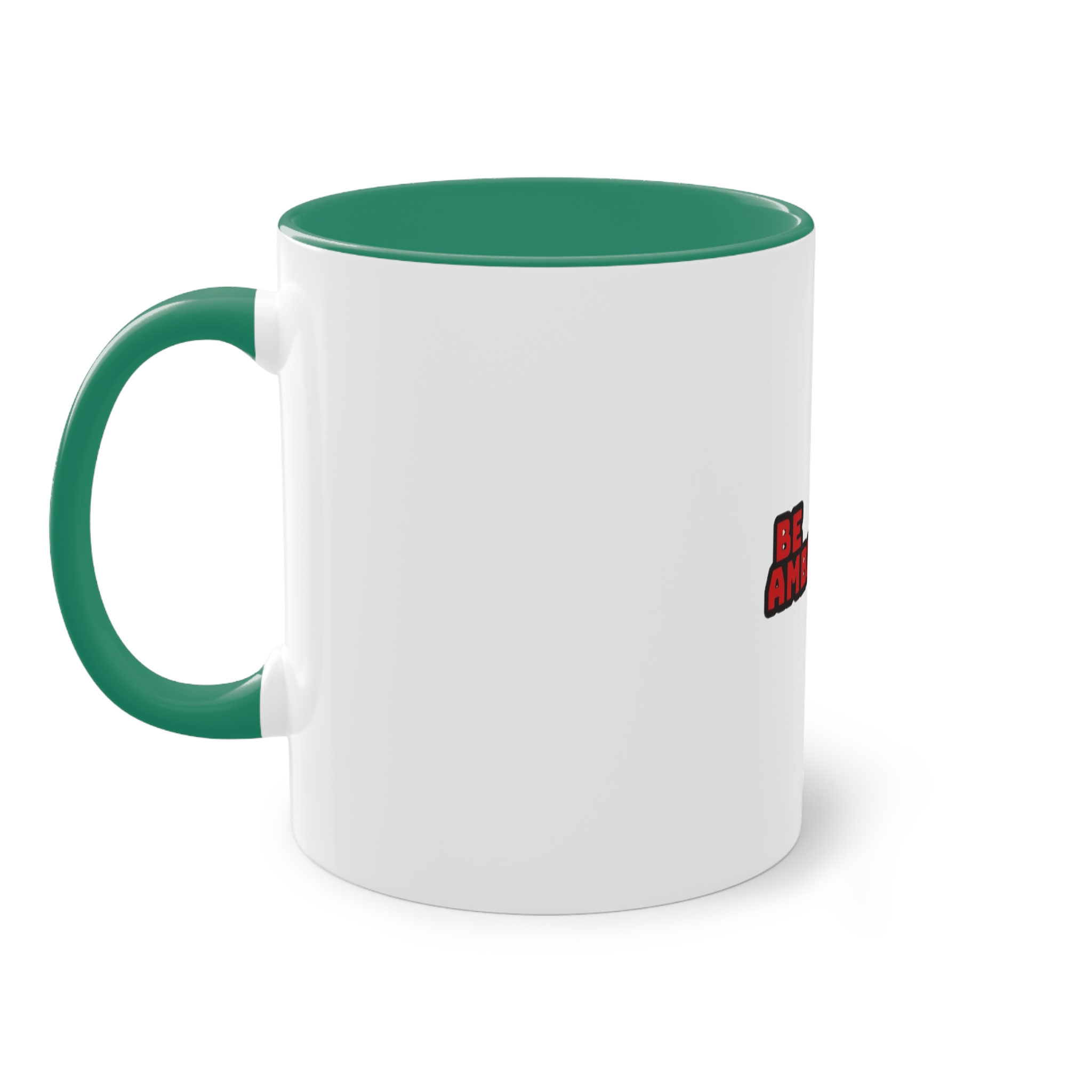Be Ambitious Two Tone Coffee Mug 11oz - Image 31