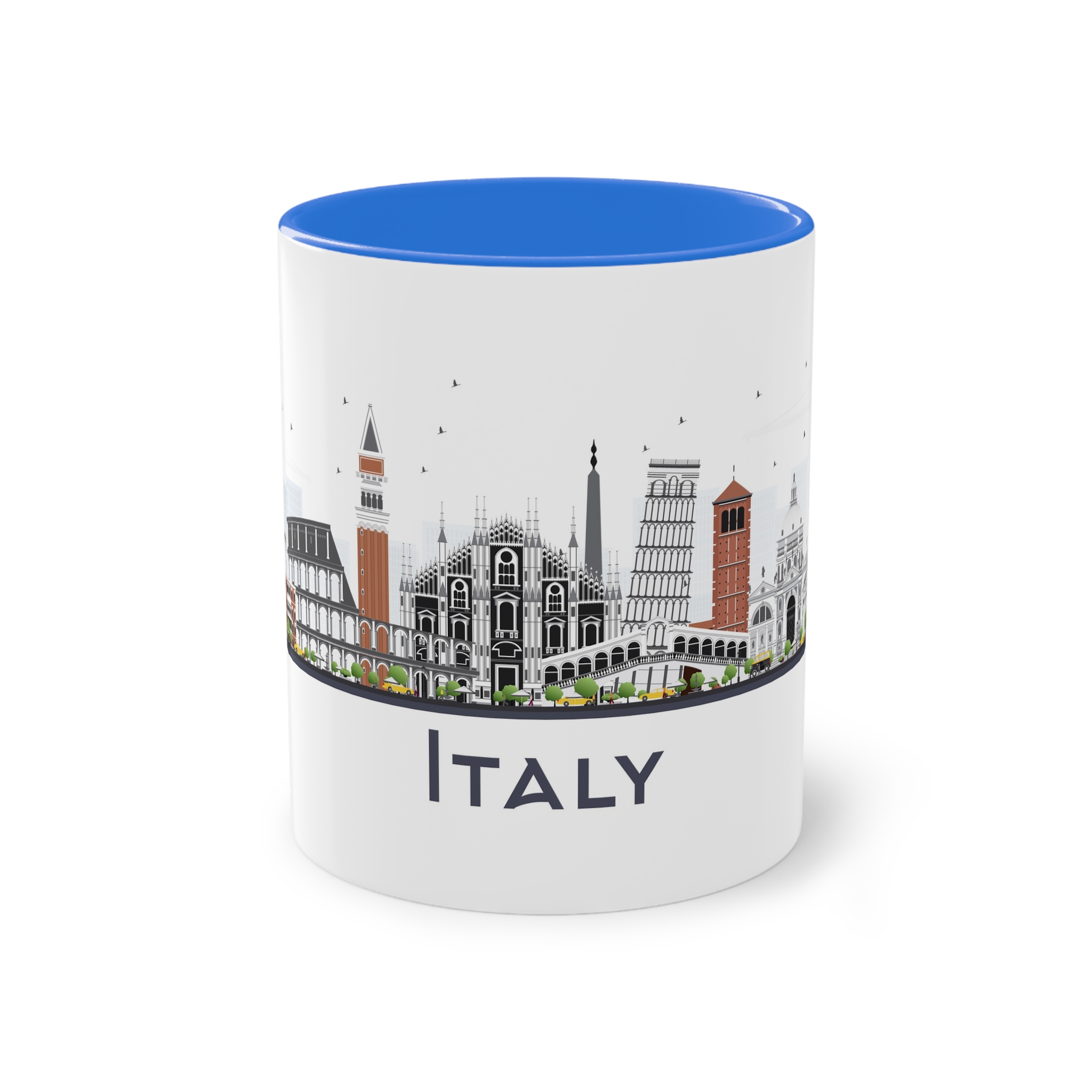 Italy Isolated Two Tone Coffee Mug 11oz - Image 37