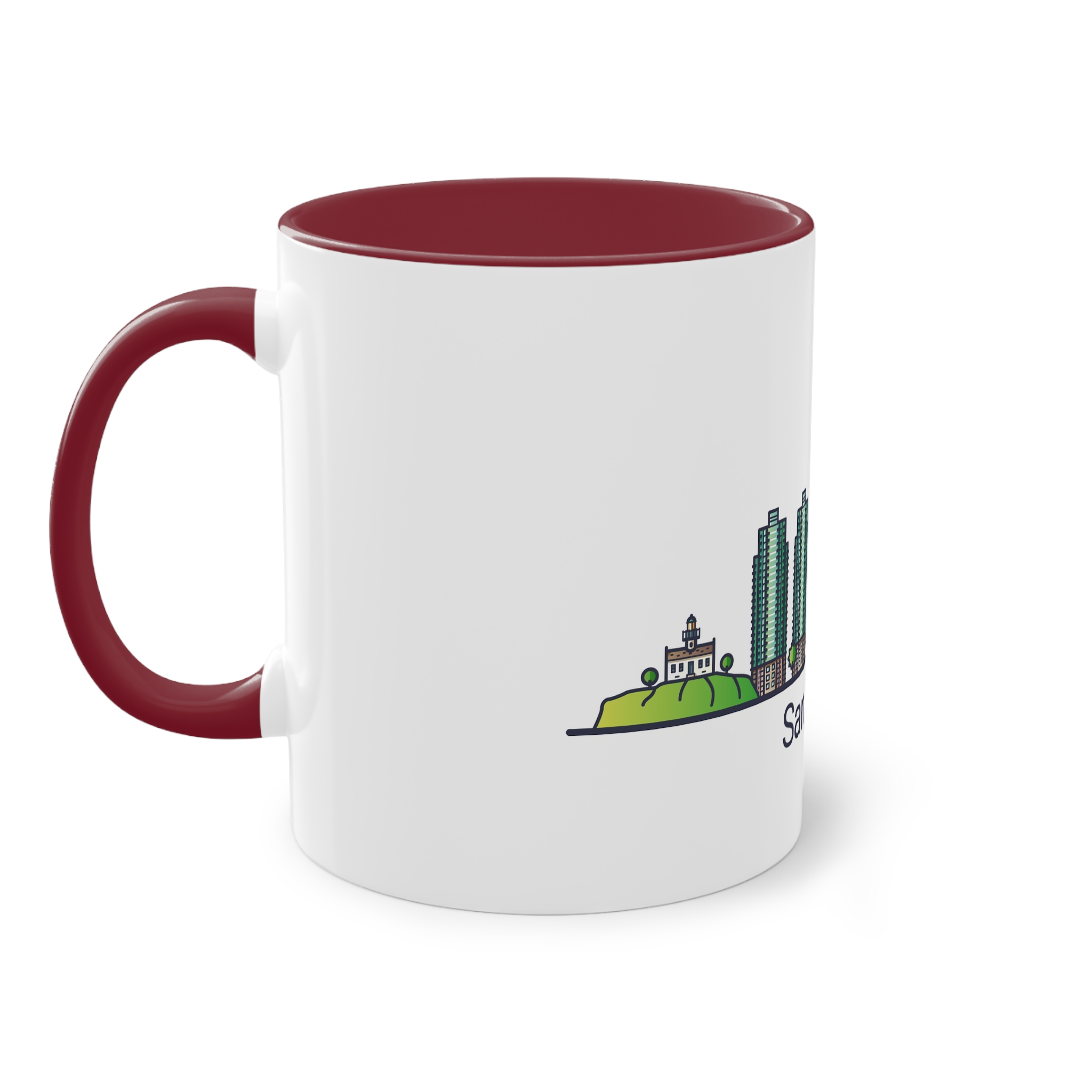 Original Design 93A44E Two Tone Coffee Mug 11oz - Image 7