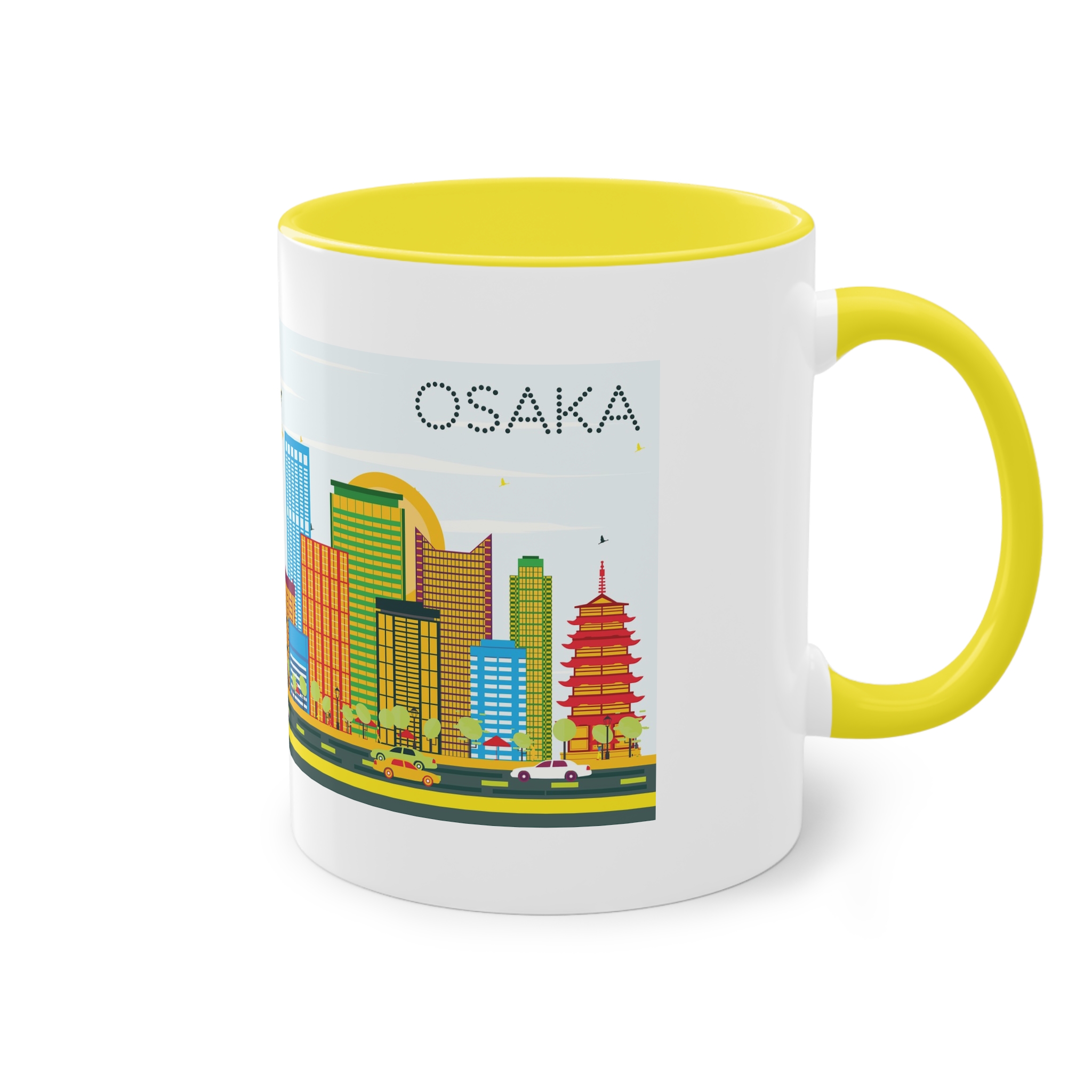 Osaka Color Two Tone Coffee Mug 11oz - Image 24