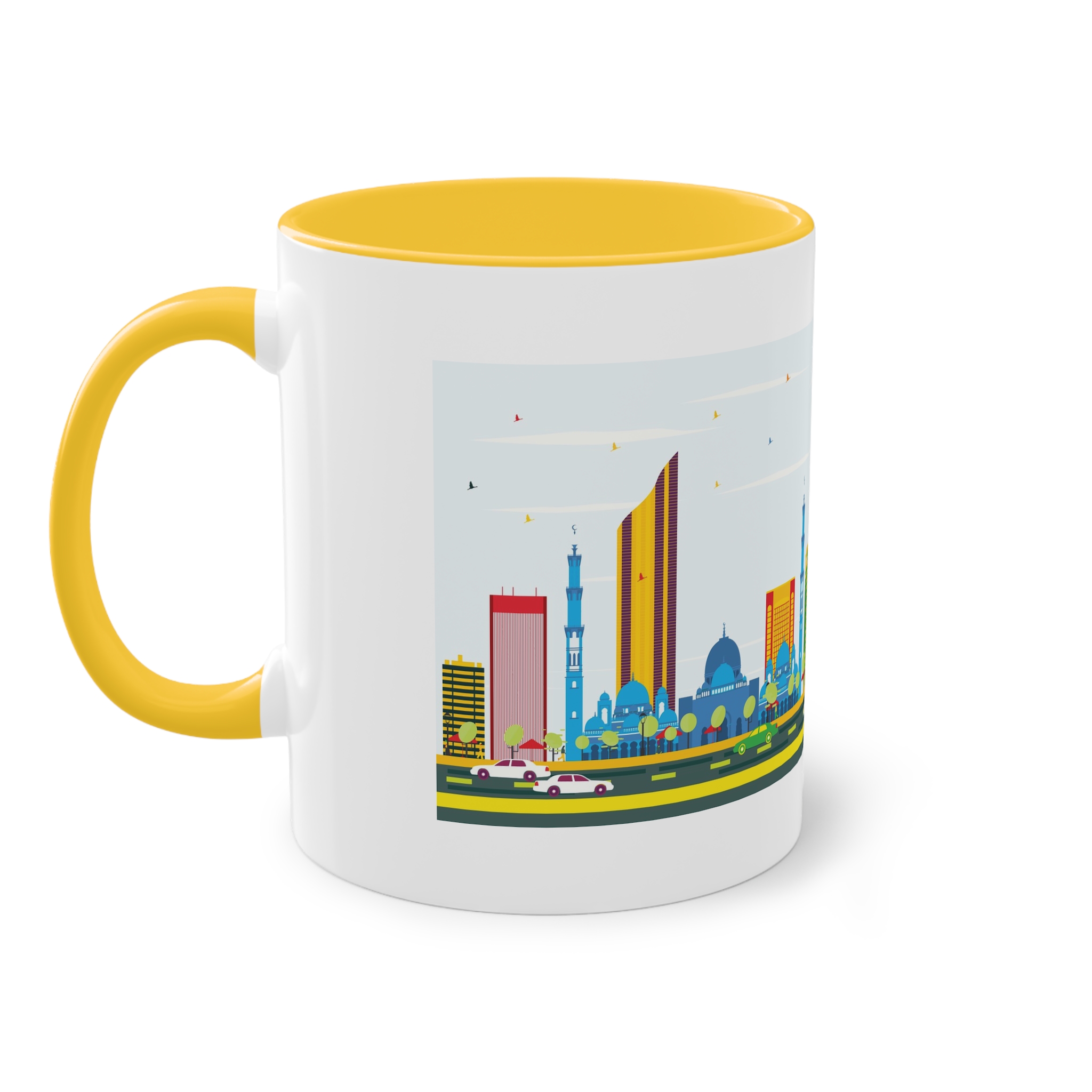 Abu Dhabi Color Two Tone Coffee Mug 11oz - Image 19