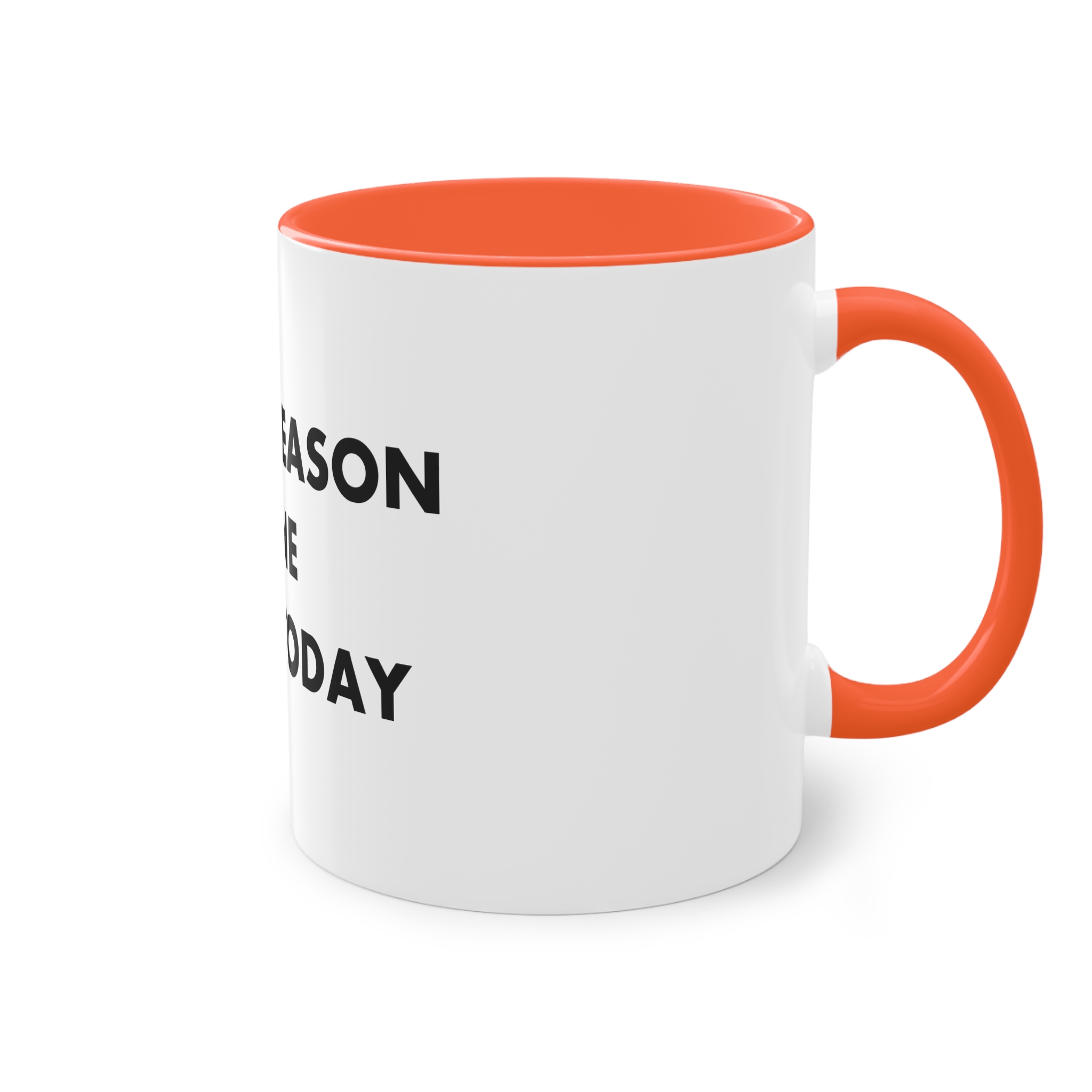 Be Reason Someone Smiles Today Two Tone Coffee Mug 11oz - Image 16