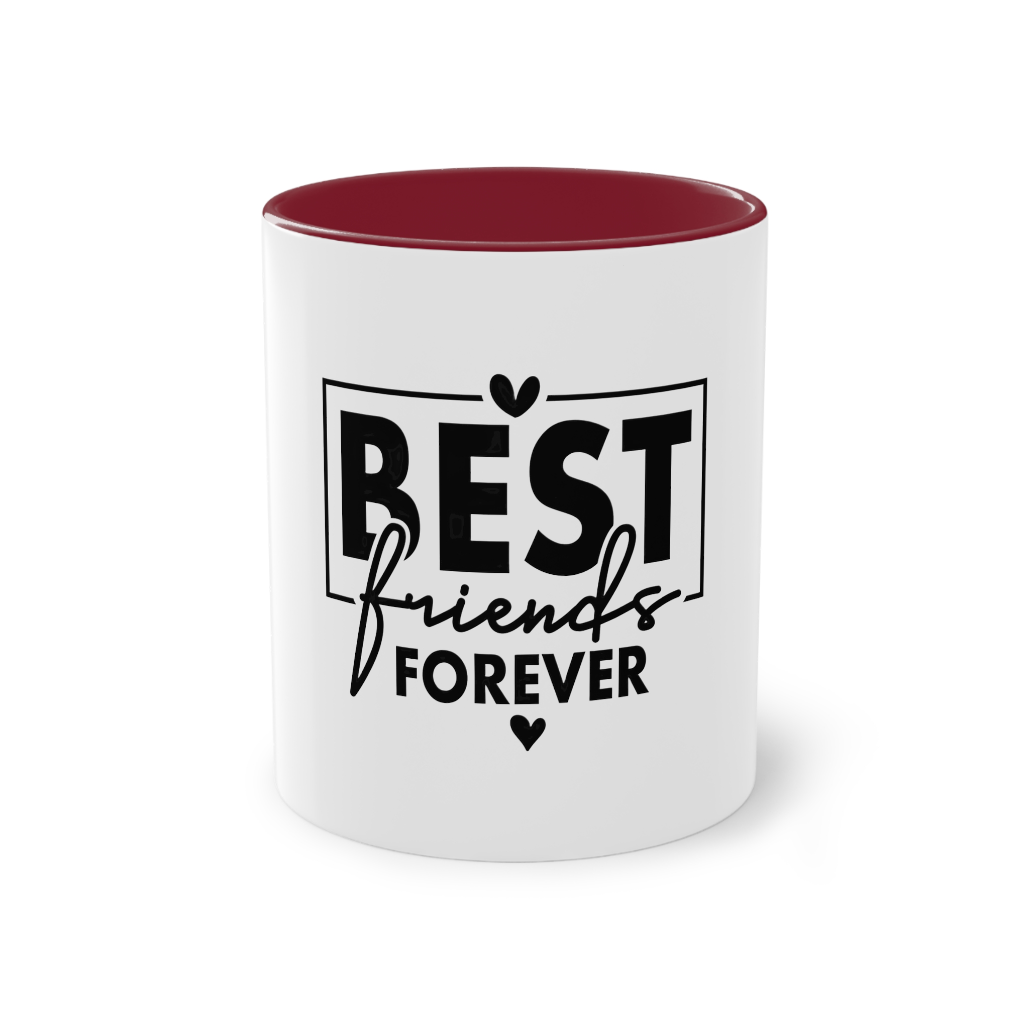 Best Friends Forever Copia Two Tone Coffee Mug 11oz - Image 5