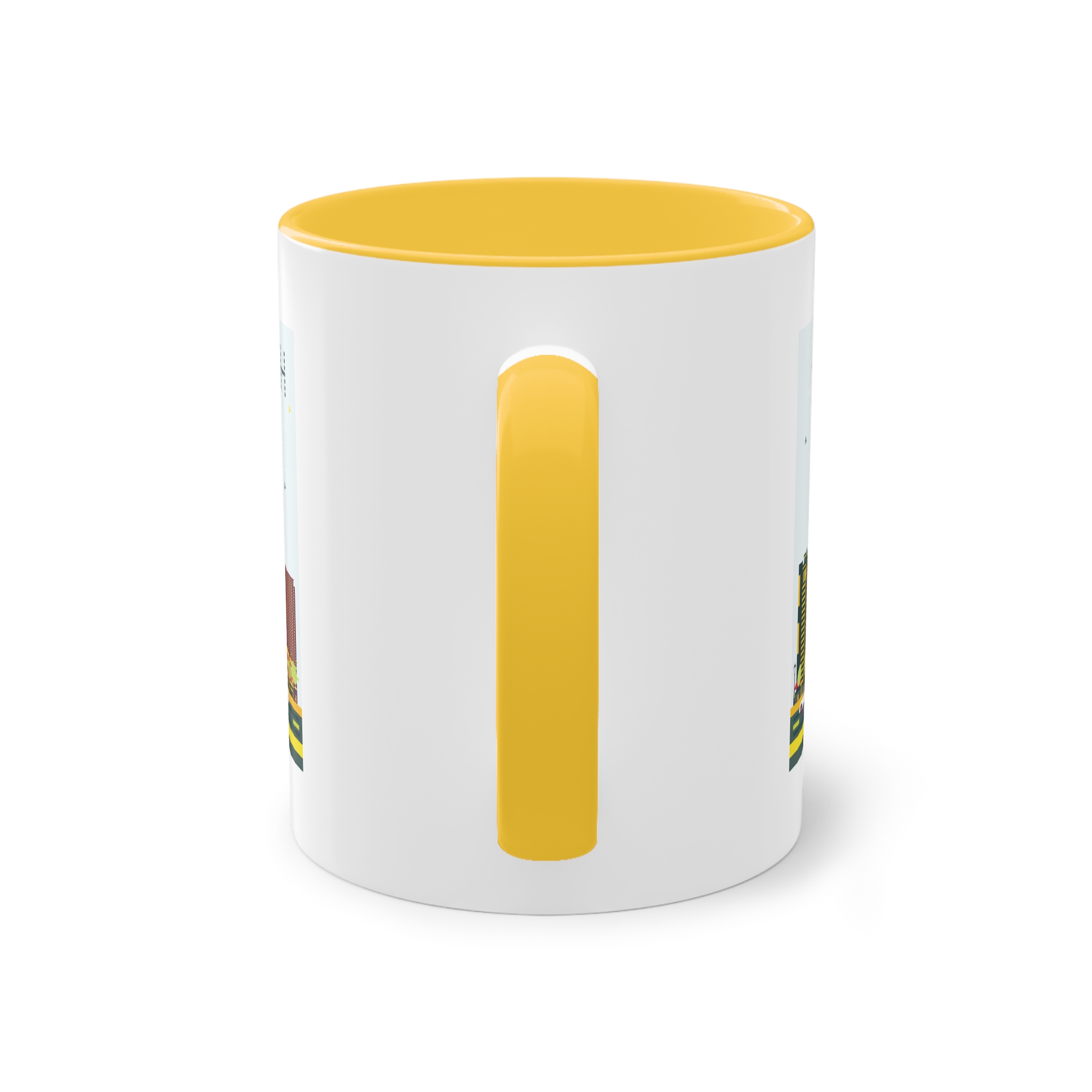 Jeddah Color Two Tone Coffee Mug 11oz - Image 18