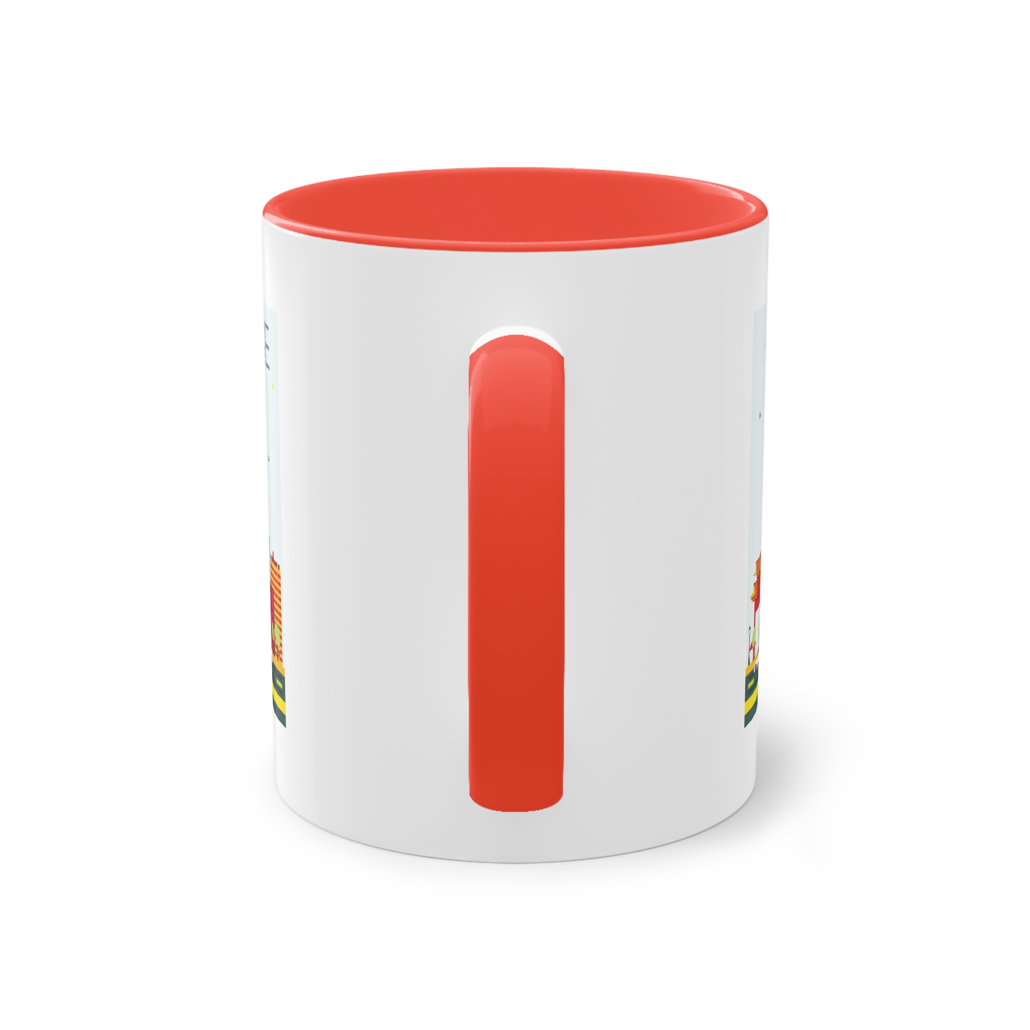 Kobe Color Two Tone Coffee Mug 11oz - Image 2