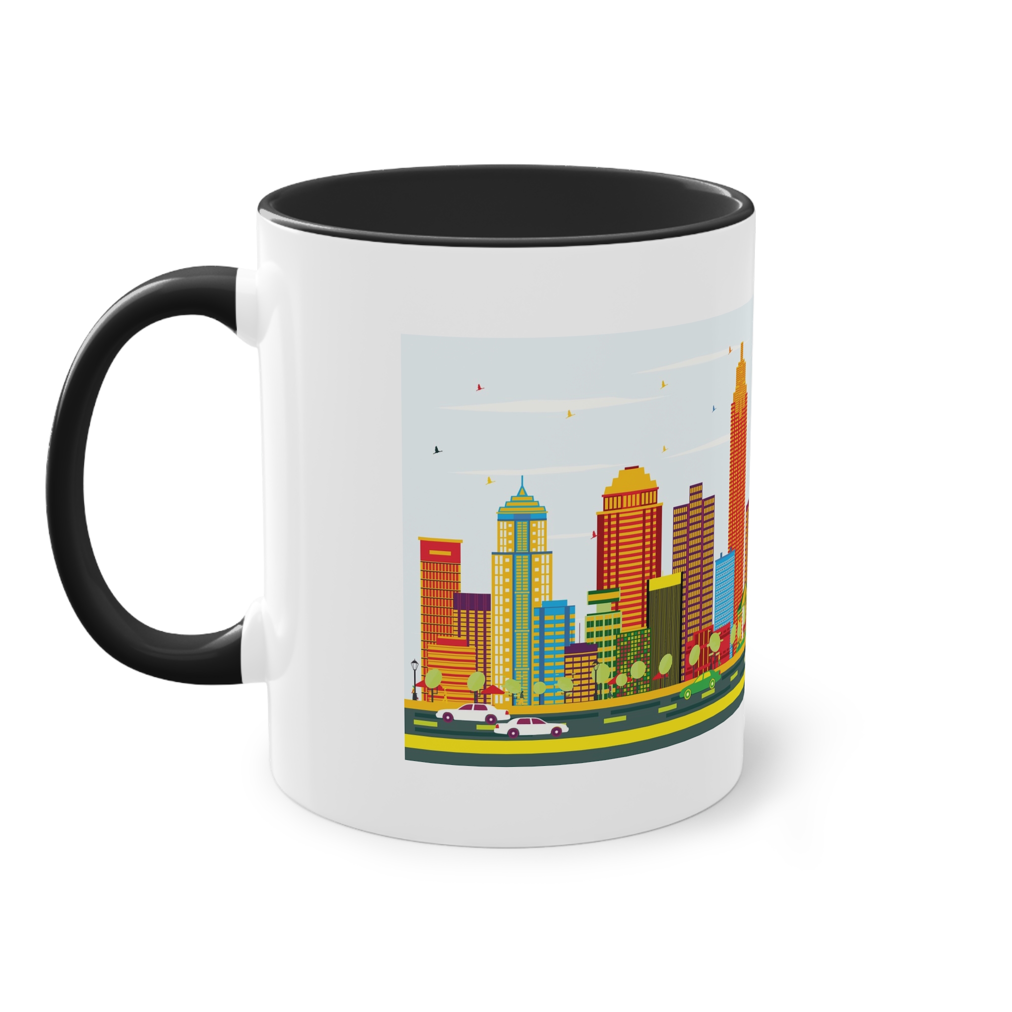 Atlanta Color Two Tone Coffee Mug 11oz - Image 11