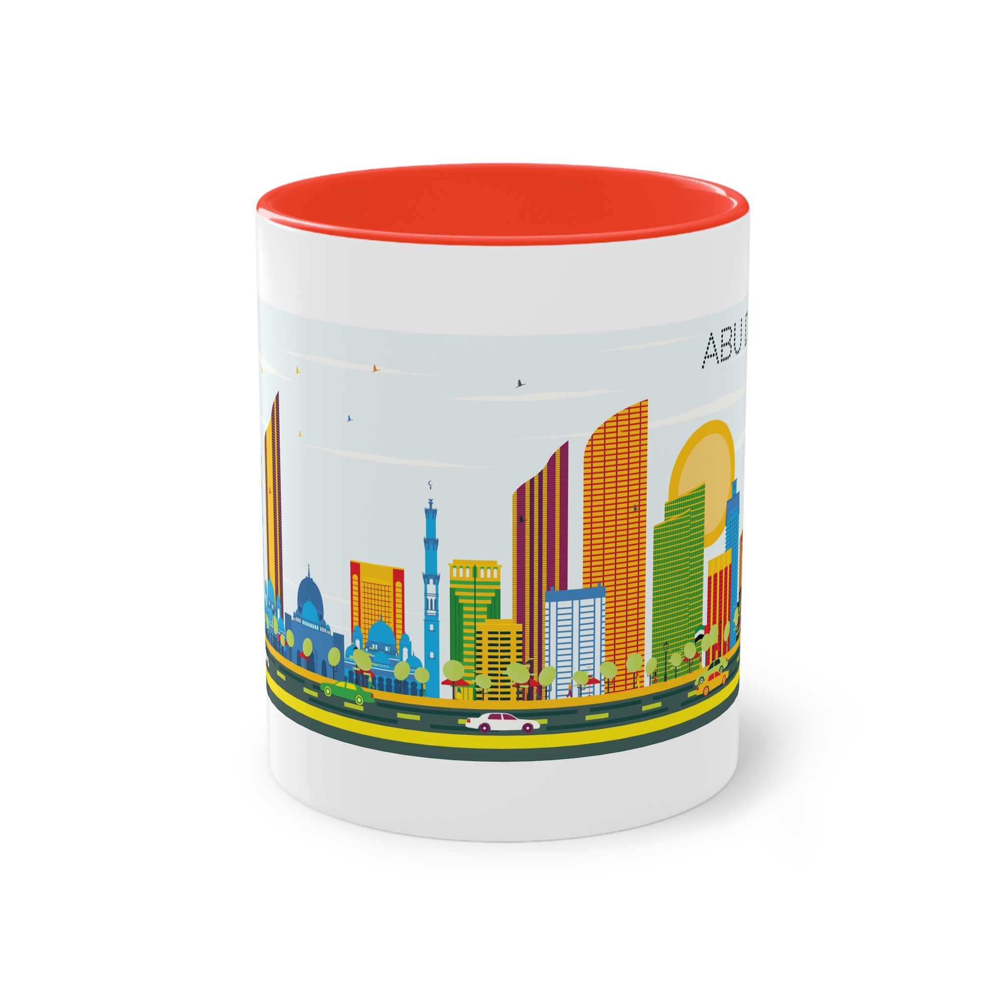 Abu Dhabi Color Two Tone Coffee Mug 11oz