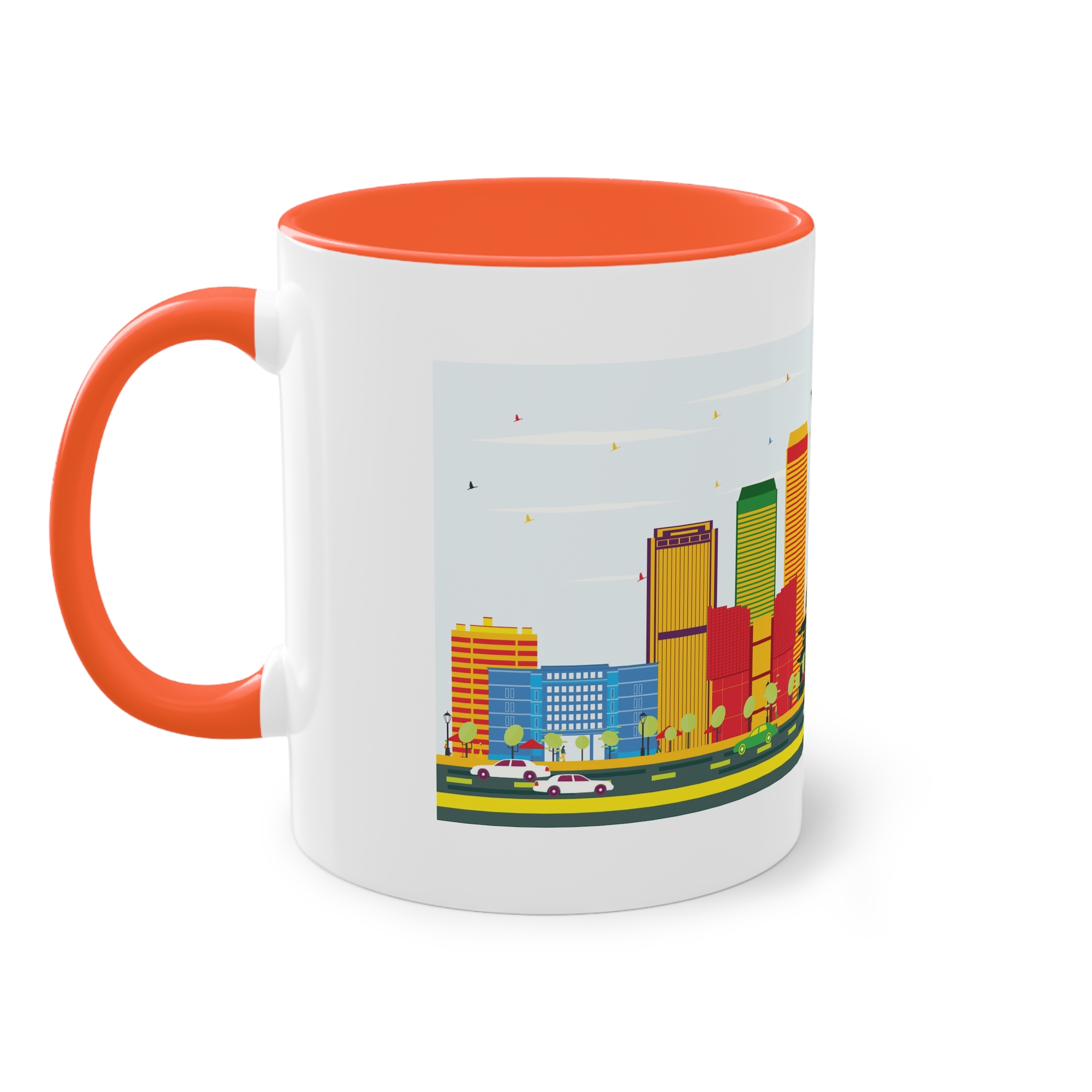 Osaka Color Two Tone Coffee Mug 11oz - Image 15